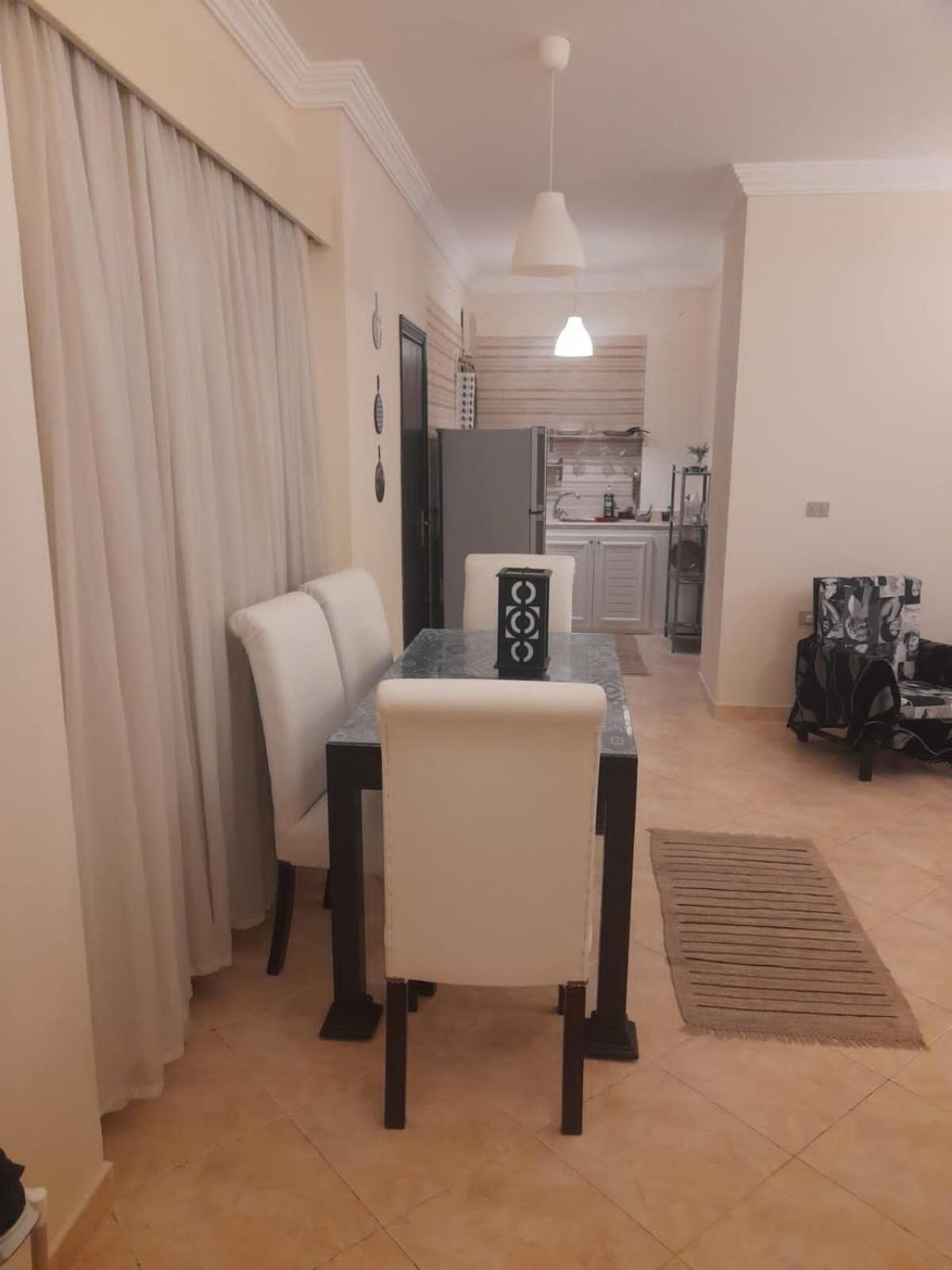 Furnished one bedroom part sea view with share swimming pool