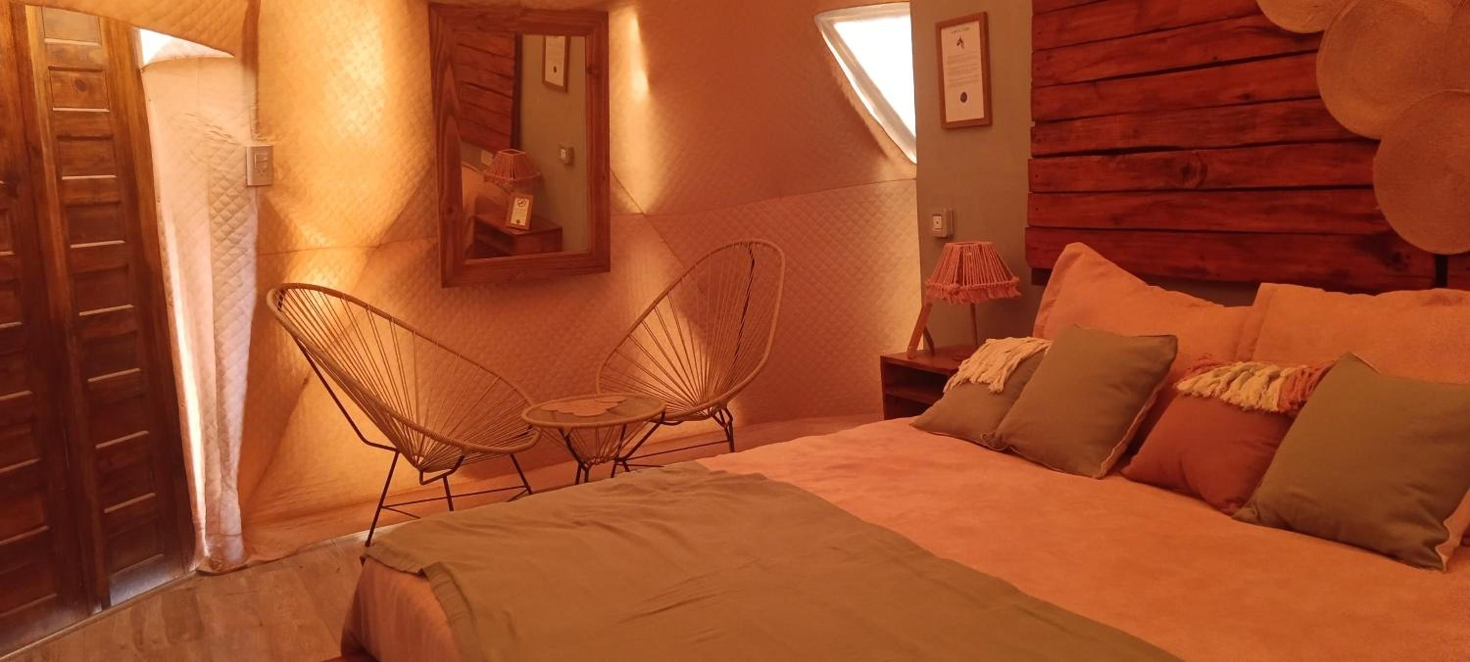 Entre racimos, glamping entre viñedos en bodega