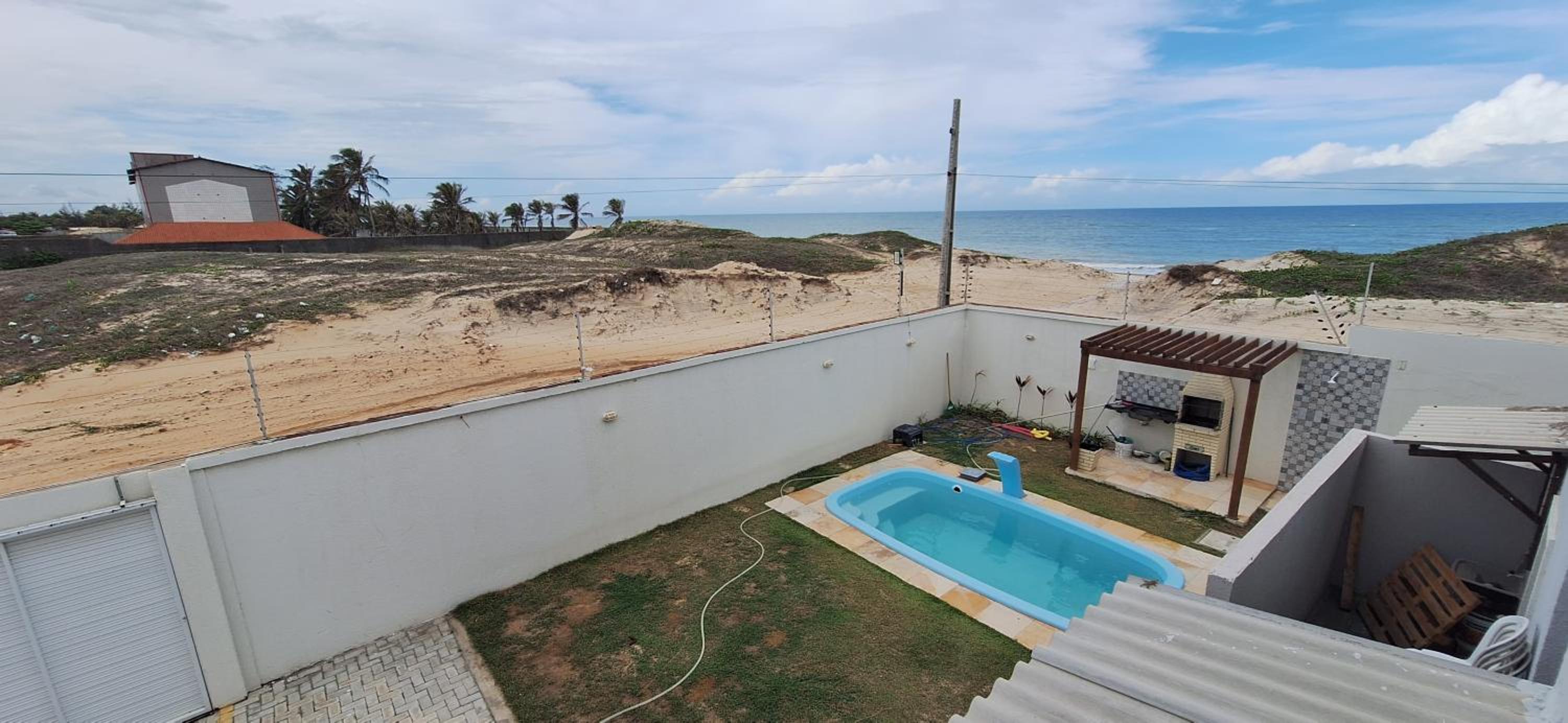 Pé na areia Cumbuco