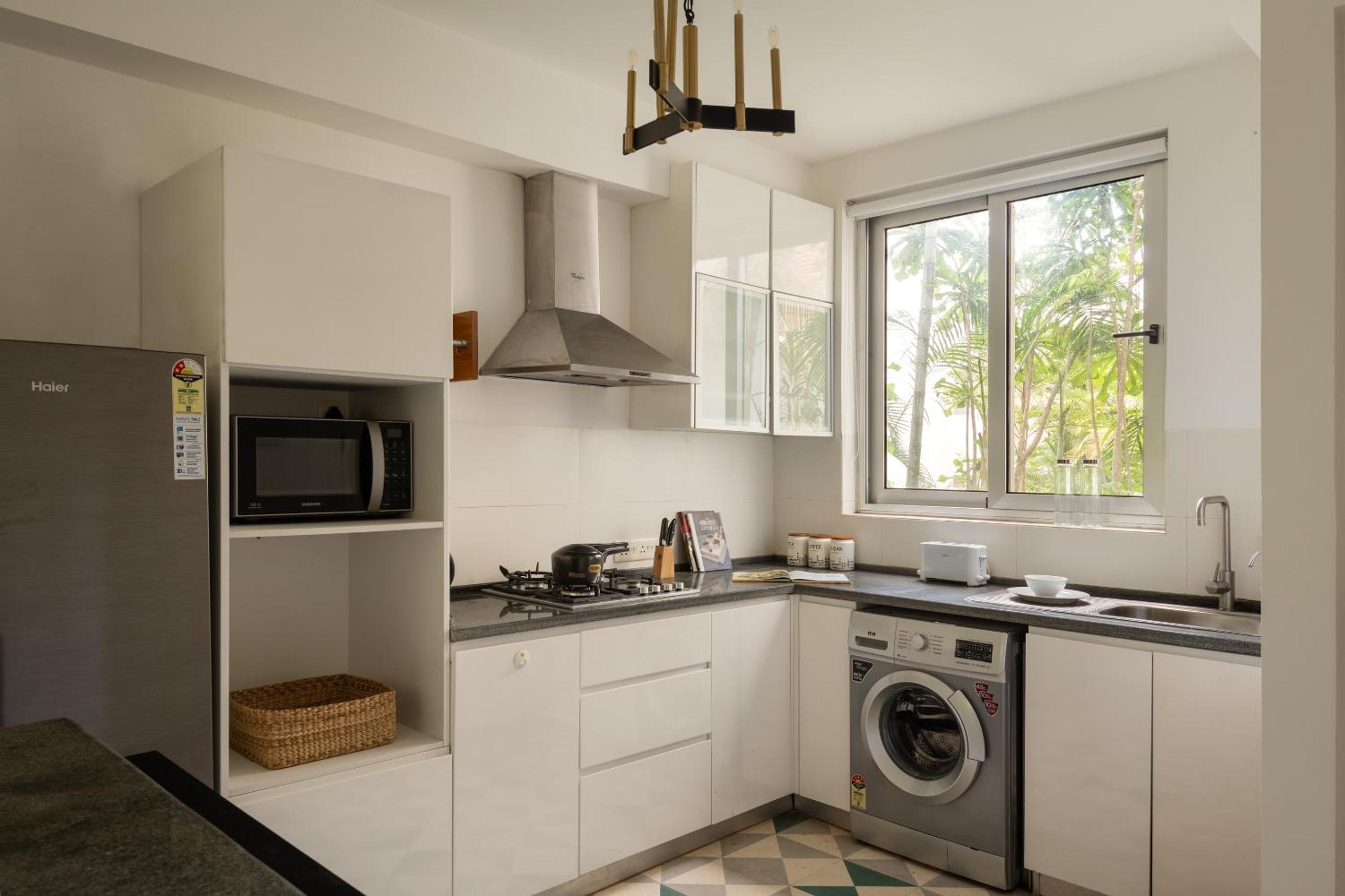 El Sereno by The Blue Kite - 2 BHK Stylish Apartments In Vagator with Garden- 10 minutes drive to Vagator Beach