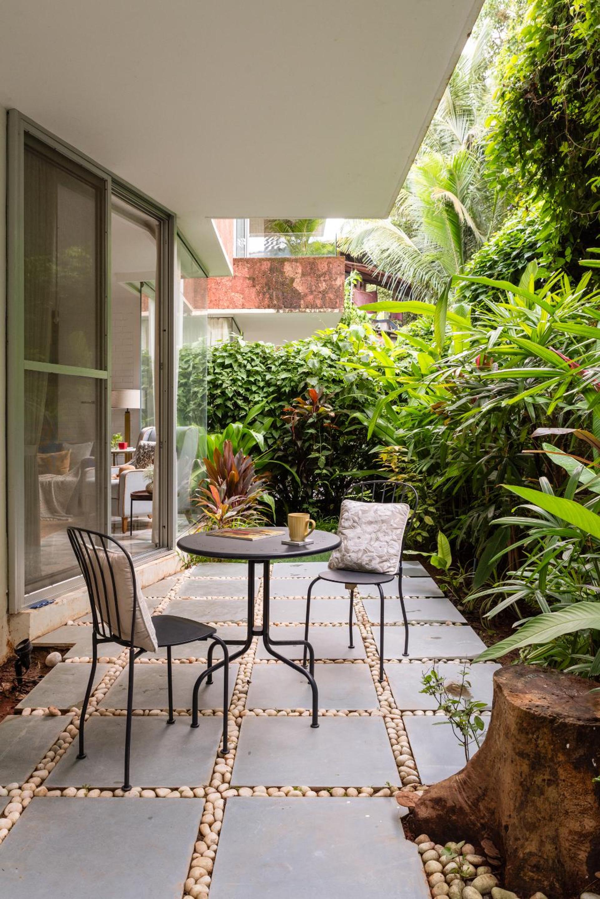 El Sereno by The Blue Kite - 2 BHK Stylish Apartments In Vagator with Garden- 10 minutes drive to Vagator Beach