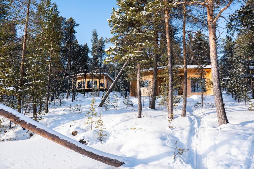 Uusi hirsimökki 7 henkilölle