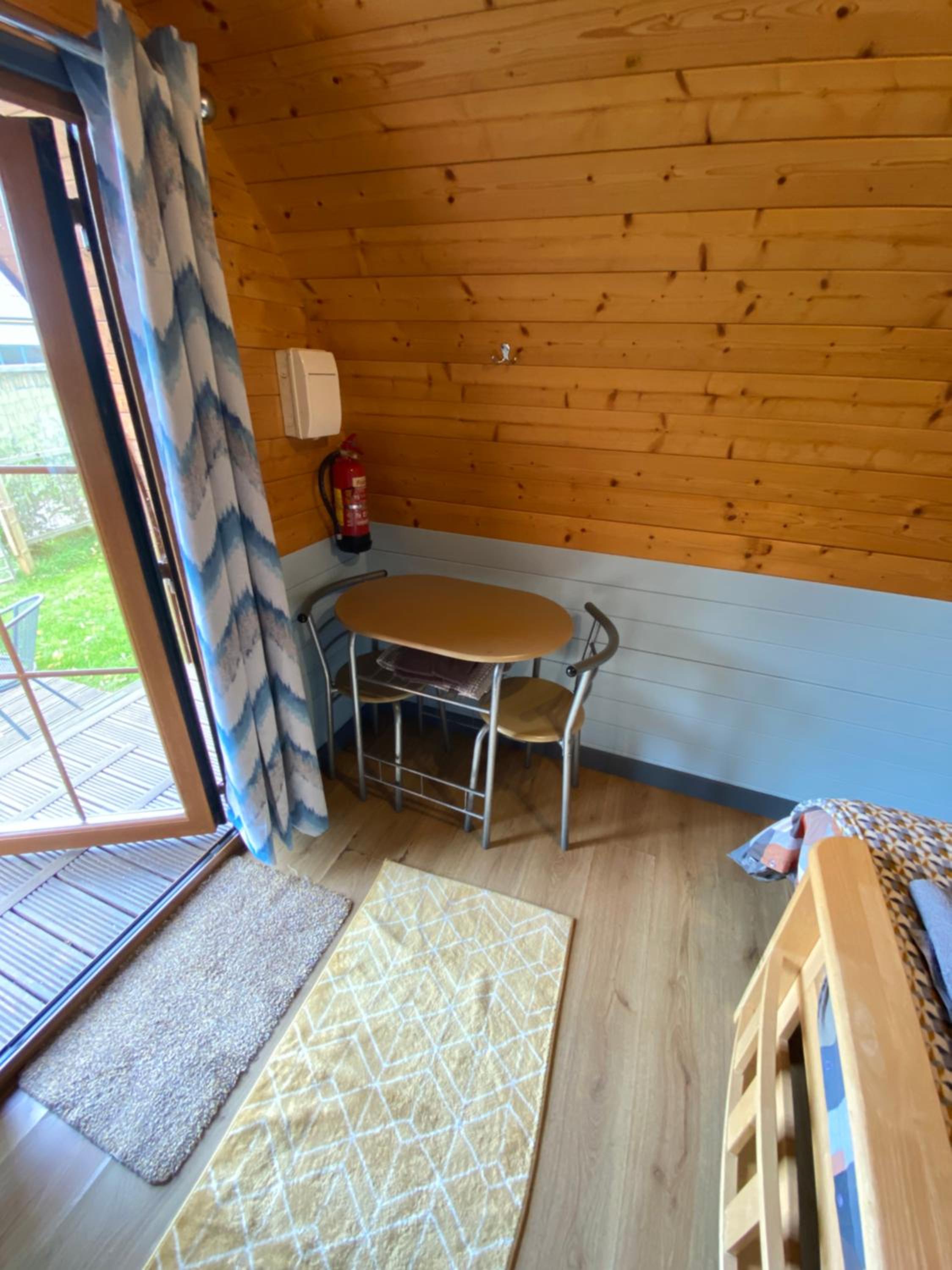luxury pod with hot tub view 4