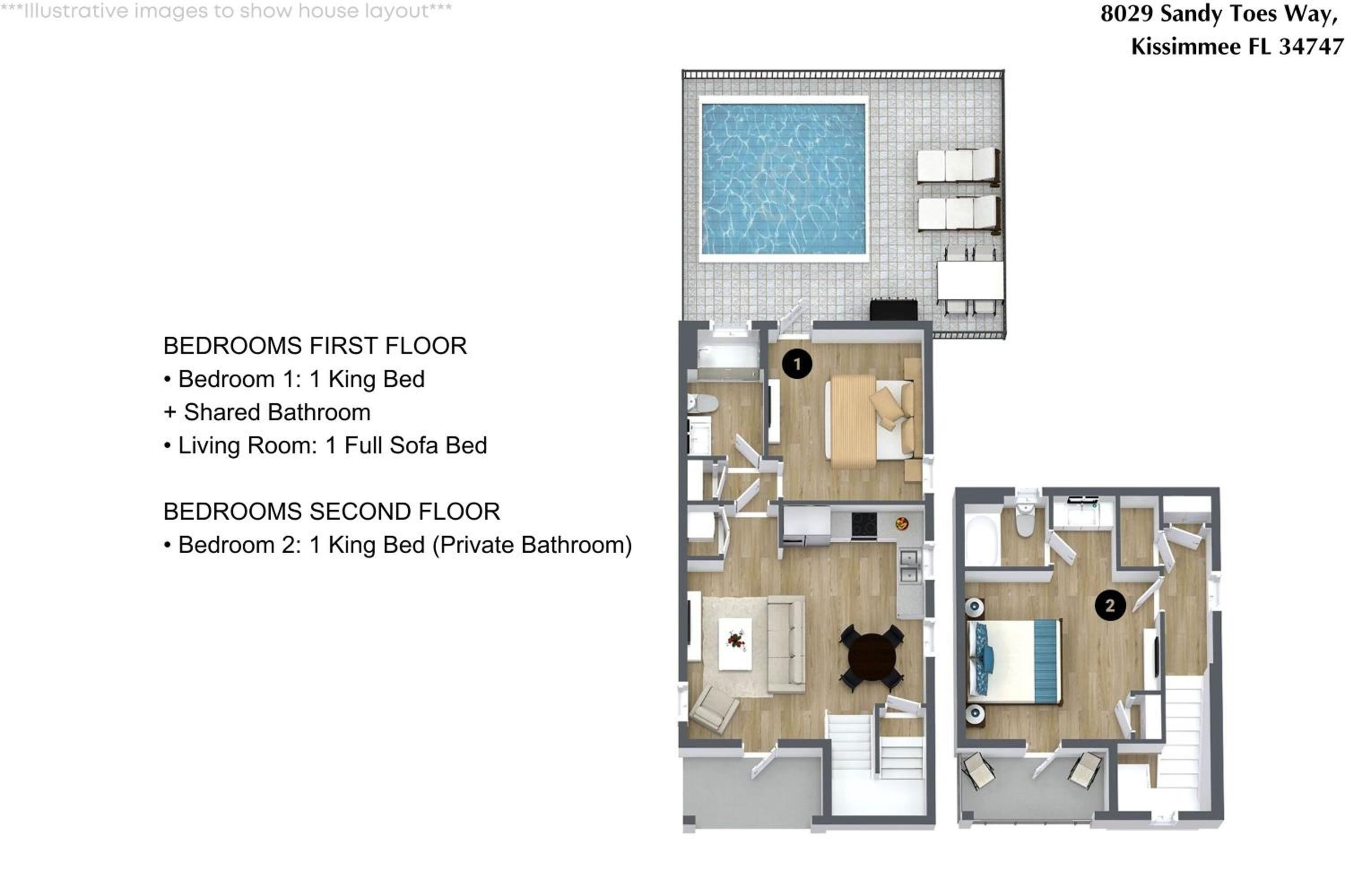 2 Bedrooms 2 Bathrooms Margaritaville 8029ST