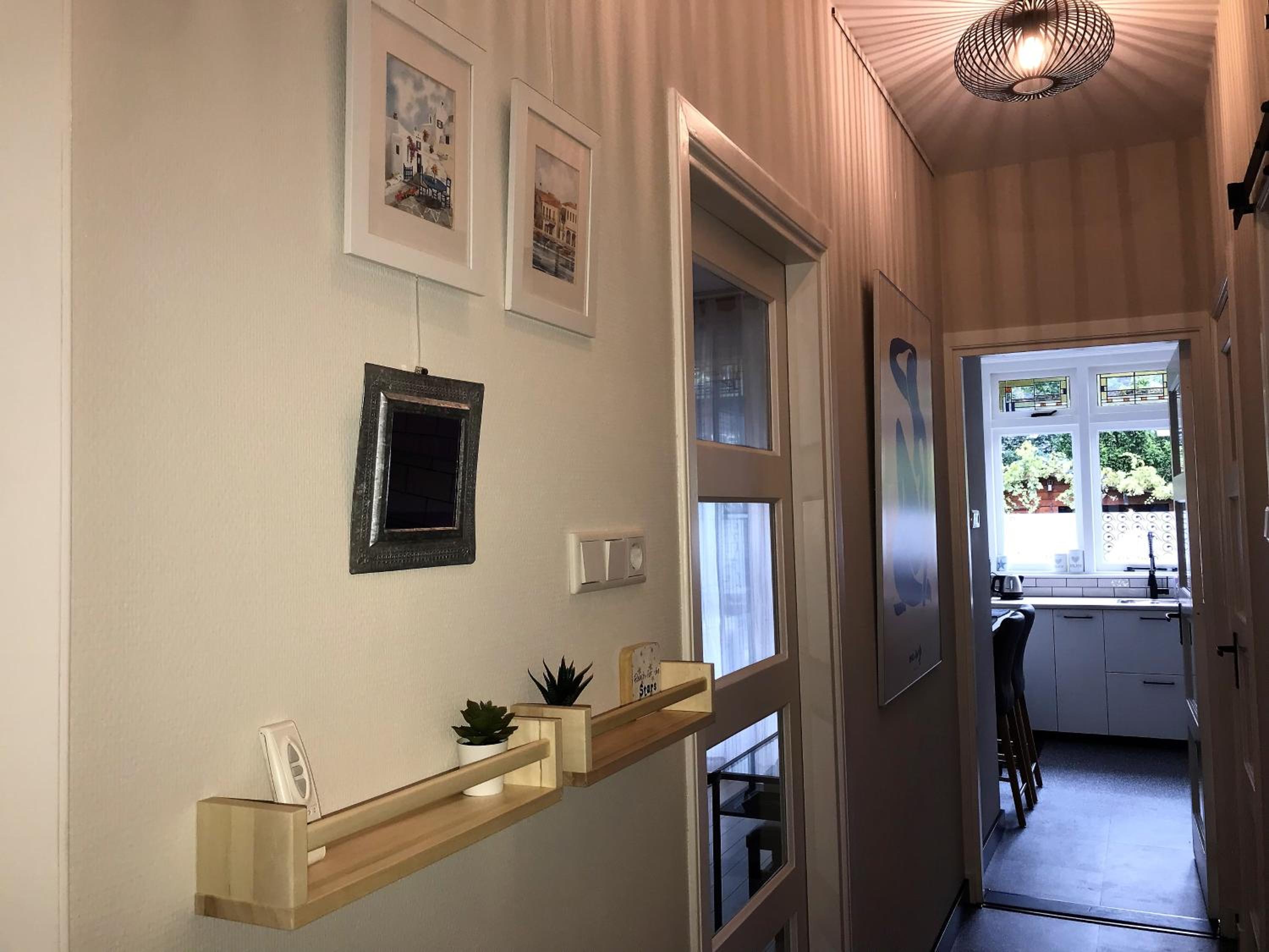 Sfeervolle parterre-suite met tuin bij centrum en station
