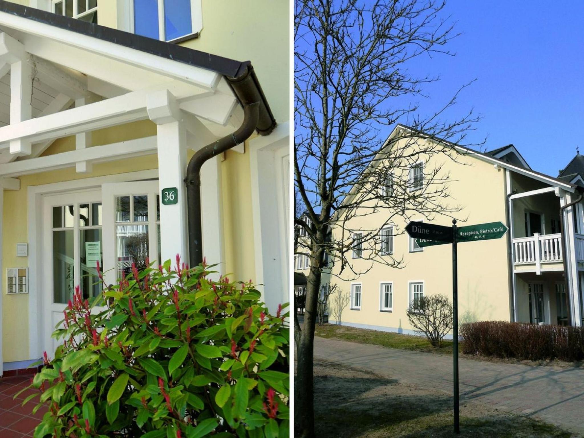 Dünenpark Binz - Komfortplus Ferienwohnung mit 2 Schlafzimmern und Balkon im Dachgeschoss 269