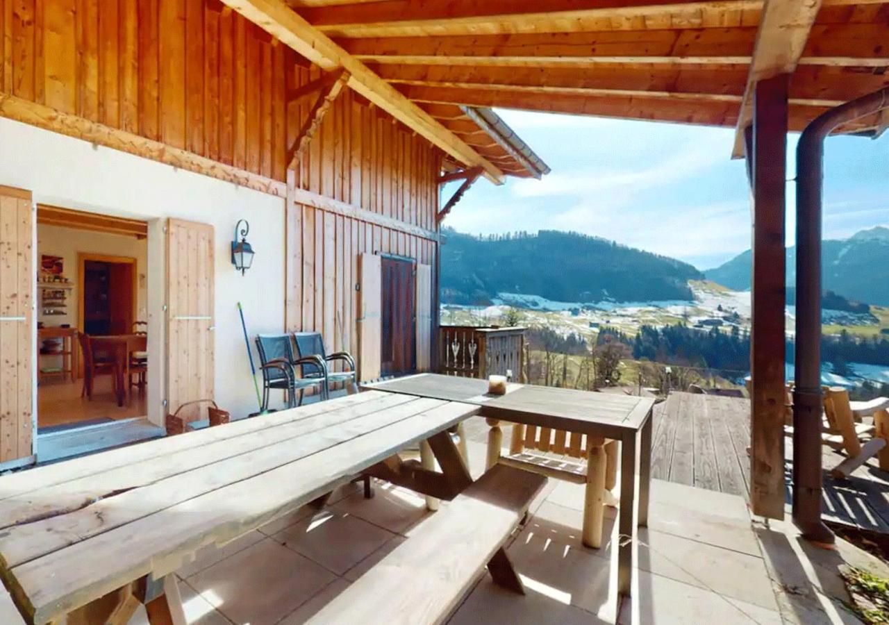 Chalet authentique avec magnifique vue