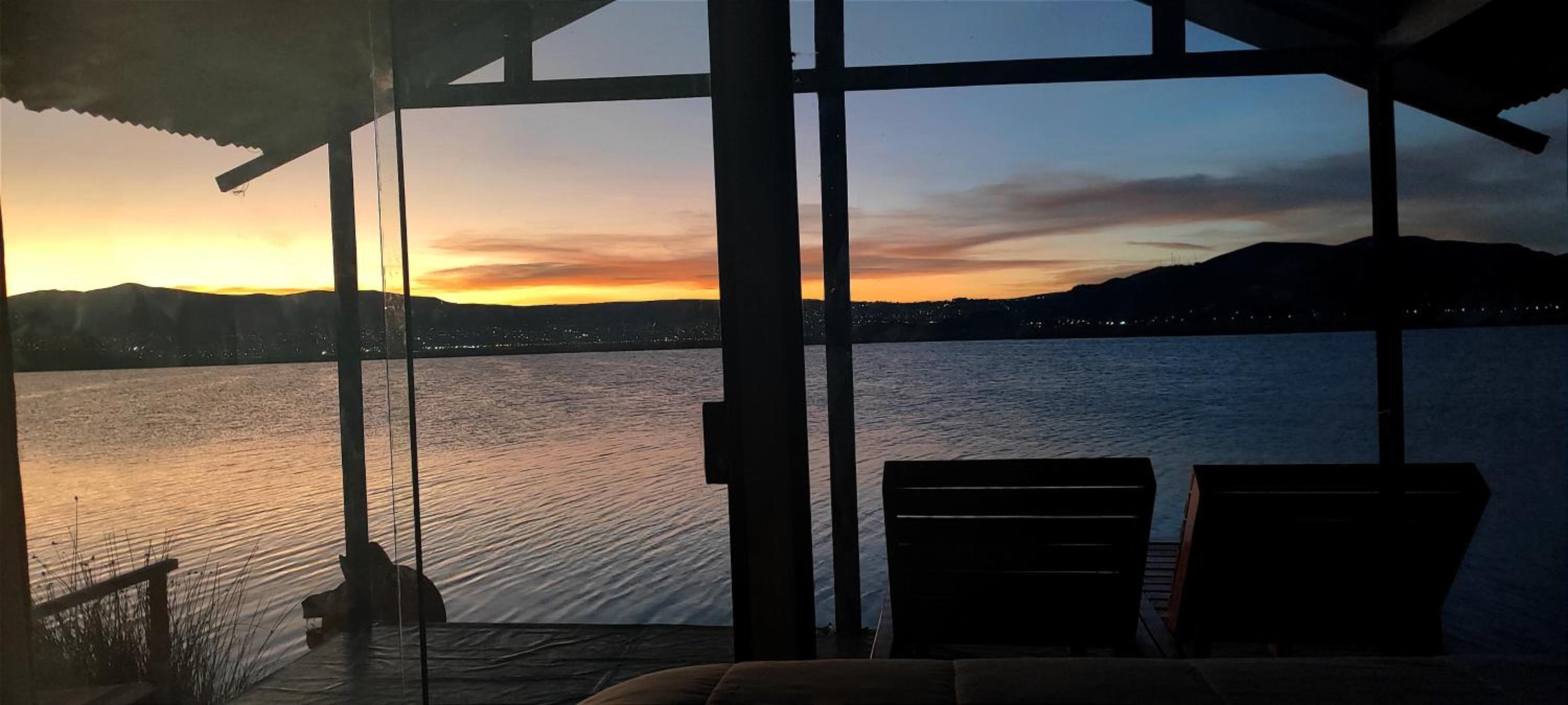 Los Uros vista Ciudad Puno