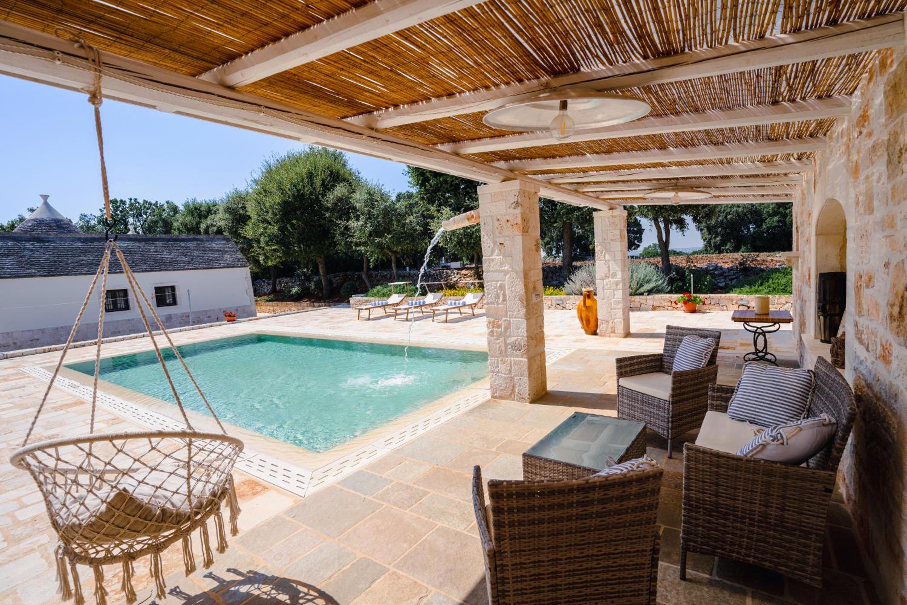 Trullo Mont Bell con giardino e piscina privata view 4