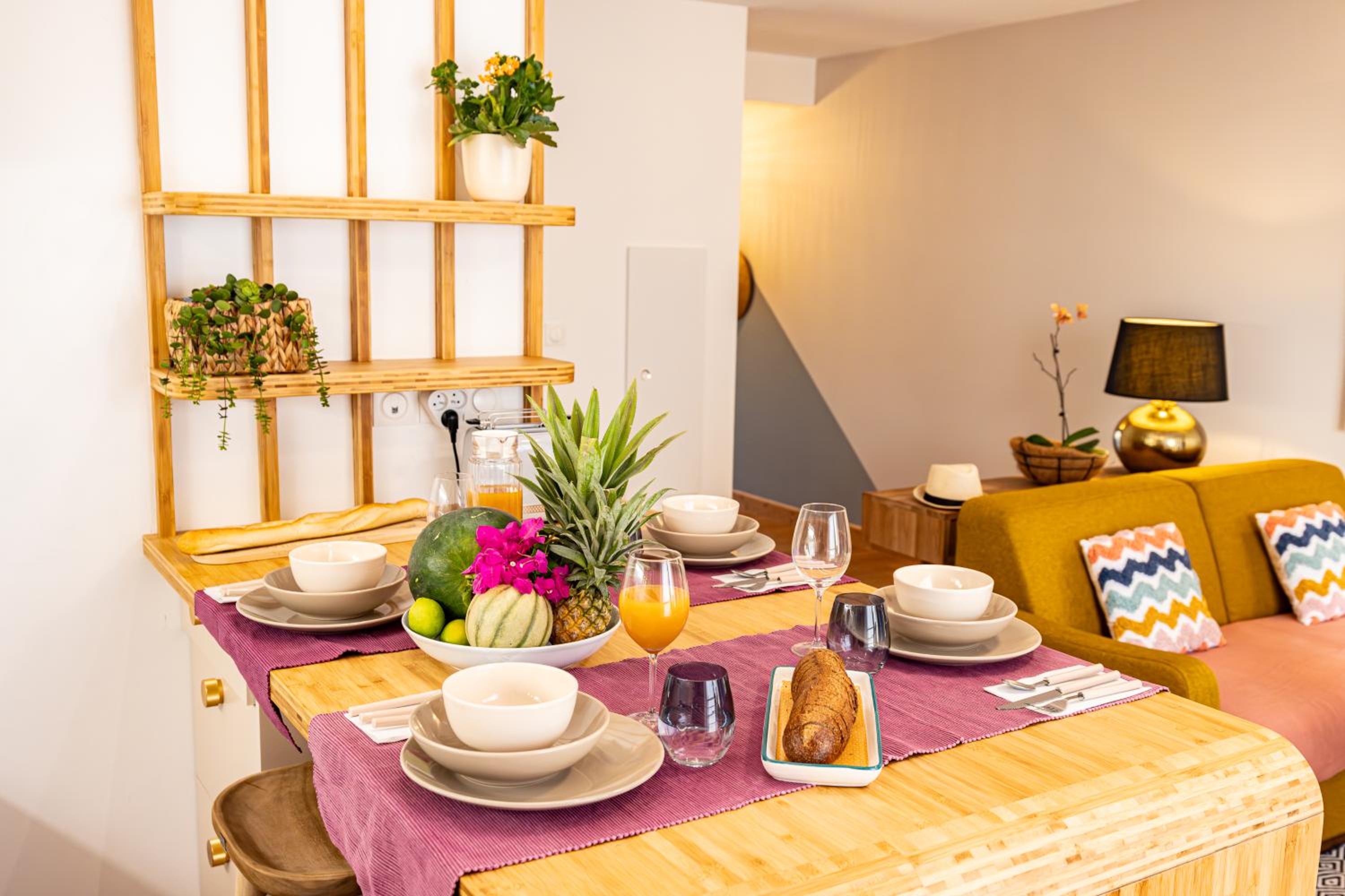 Bamboo house