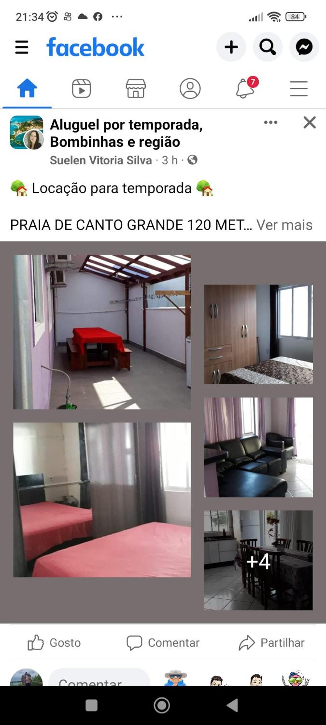 Casa flor 3 quartos