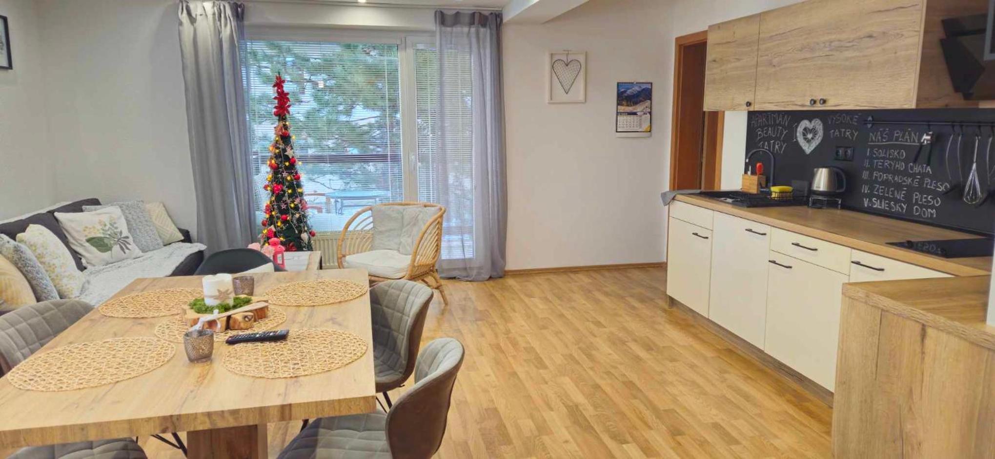 Apartment Beauty Tatry with a view of the mountains