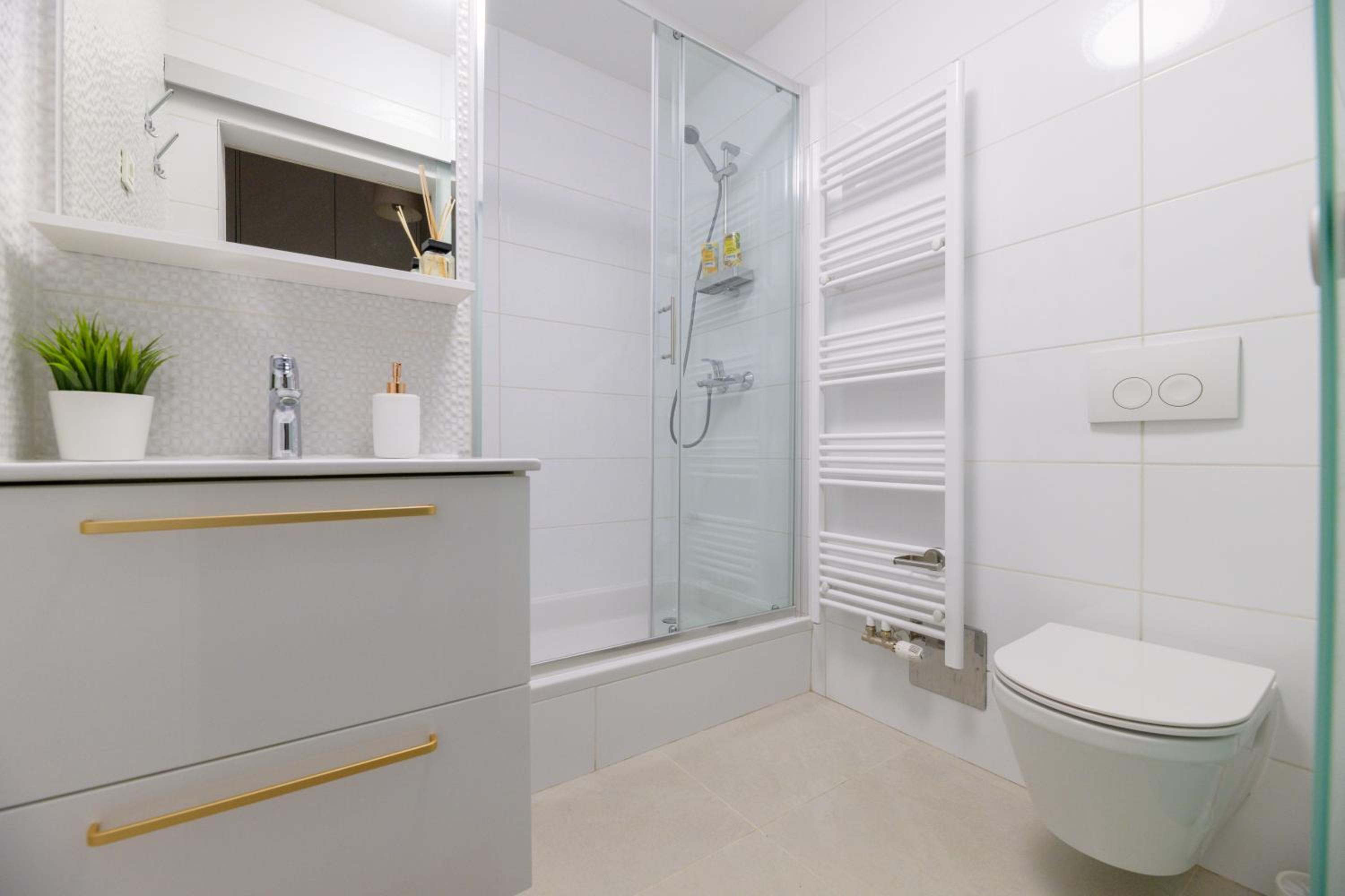 Crown Apartments en Zagreb — bathroom