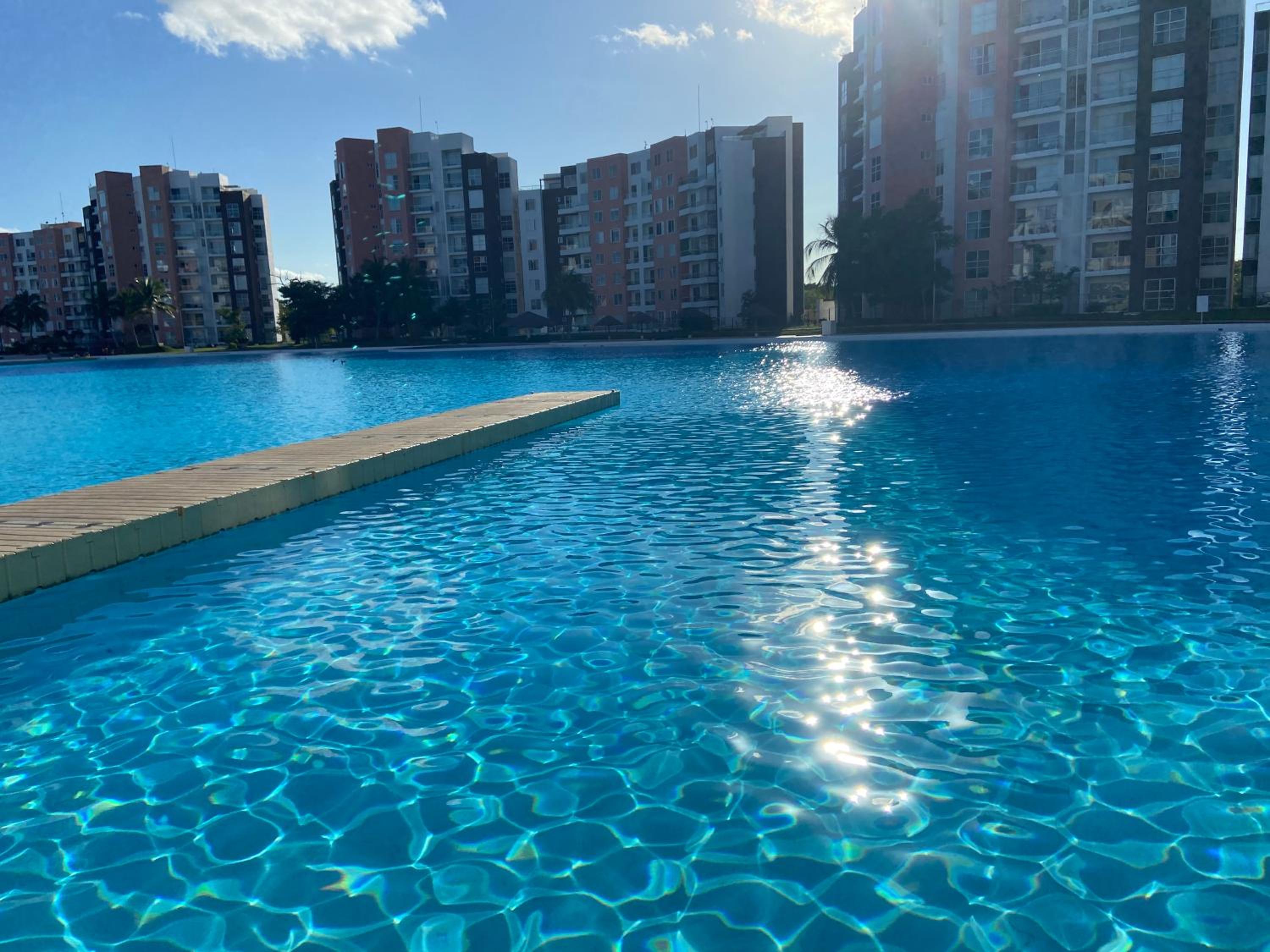Escape al Caribe con una vista impresionante en Pilarita's Dream Lagoons