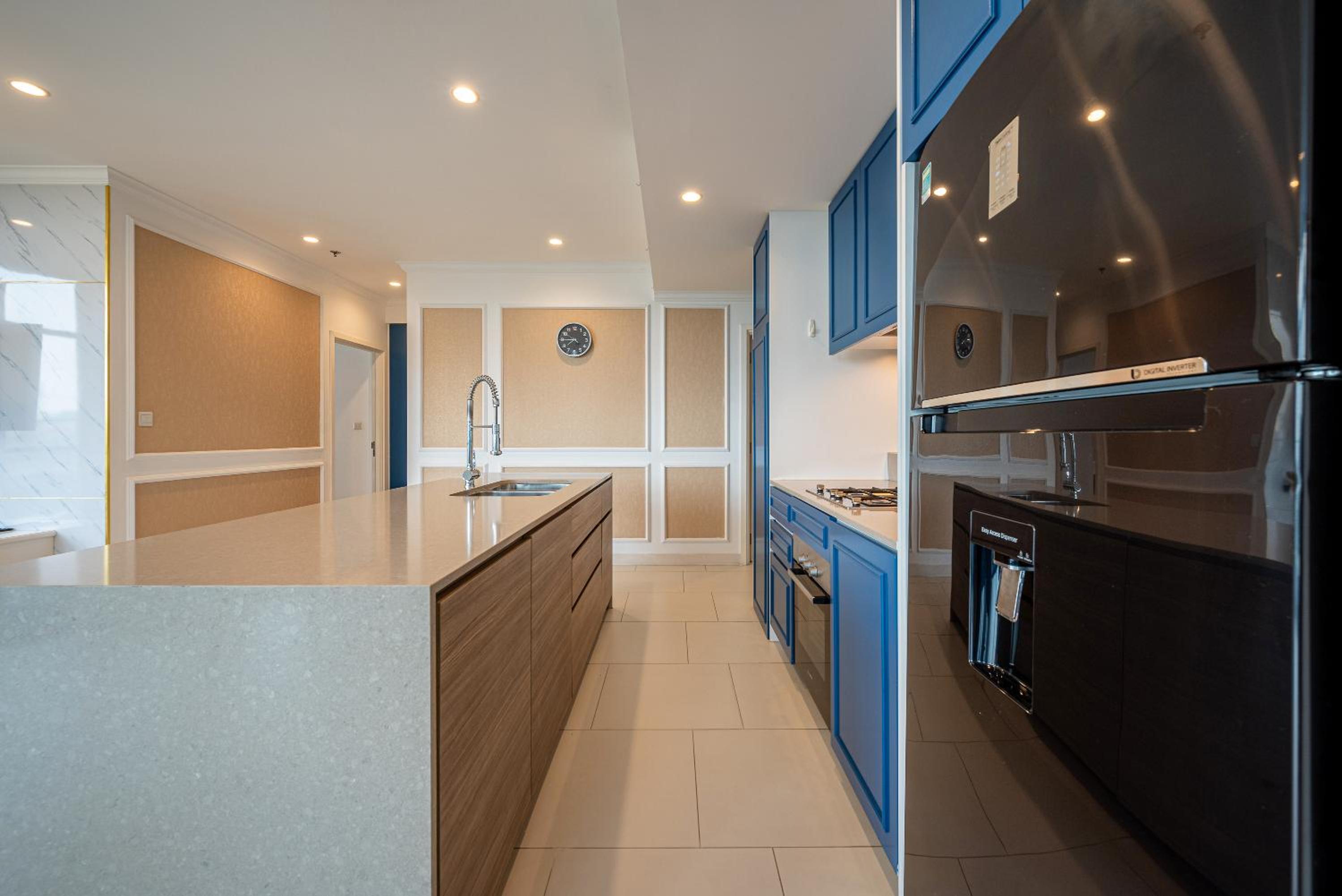 Căn hộ 2 phòng ngủ 2 phía 108 sqm có bancony rộng tại City garden