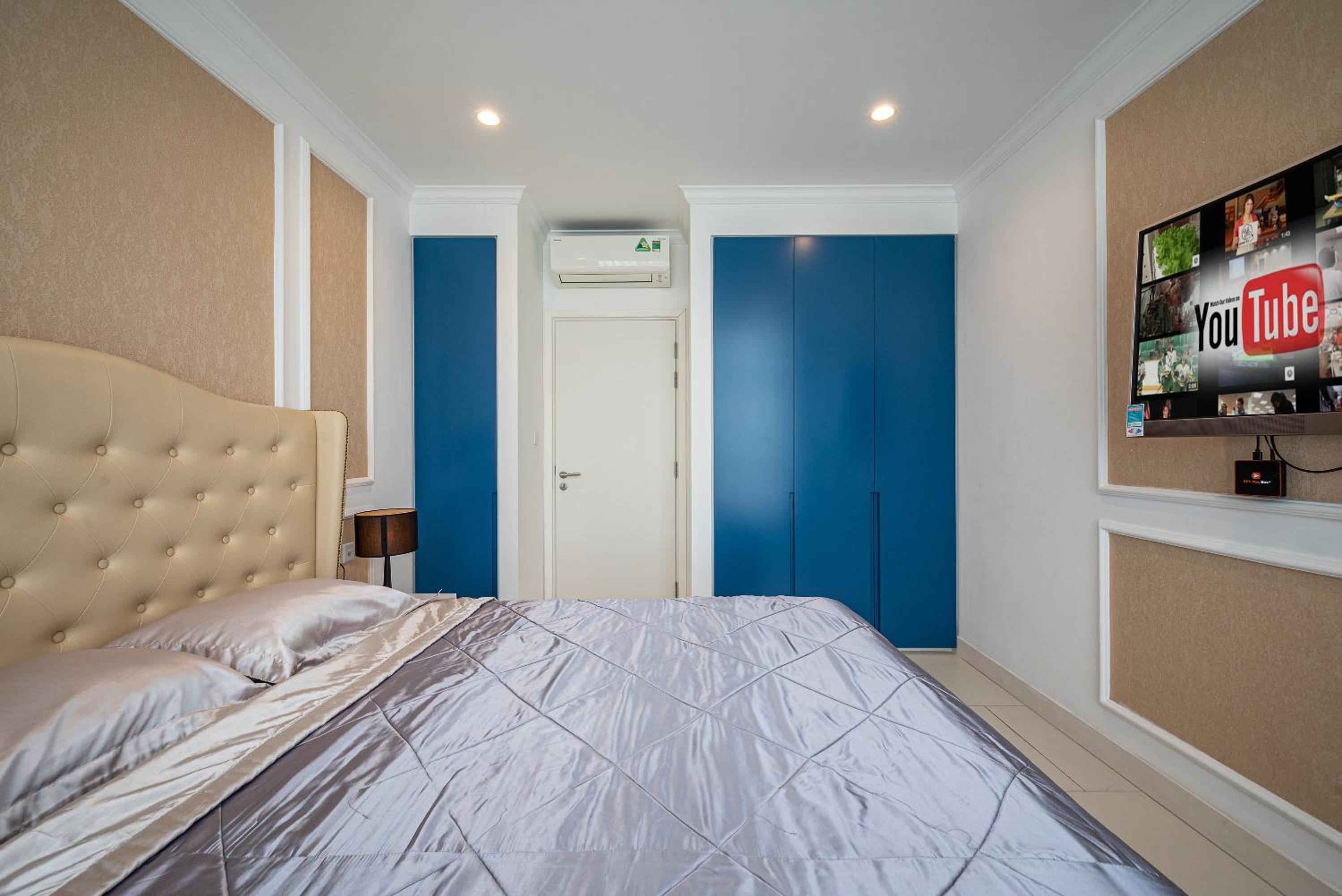 Căn hộ 2 phòng ngủ 2 phía 108 sqm có bancony rộng tại City garden