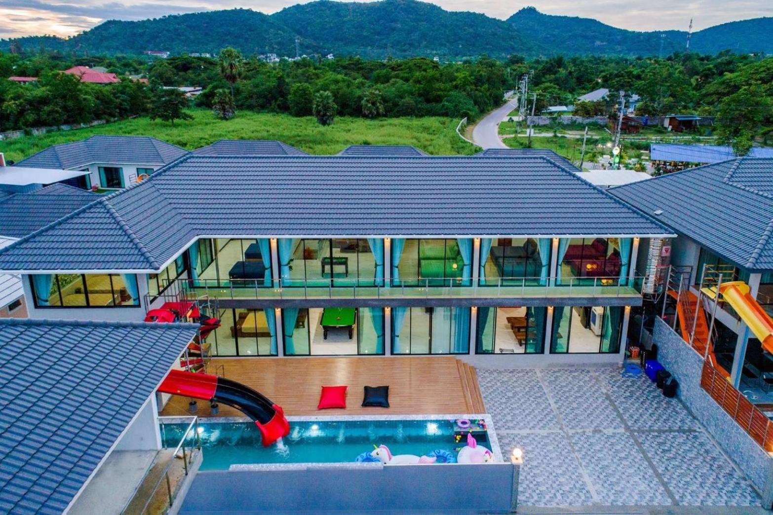 บ้านพักBlue sky pool villa huahin