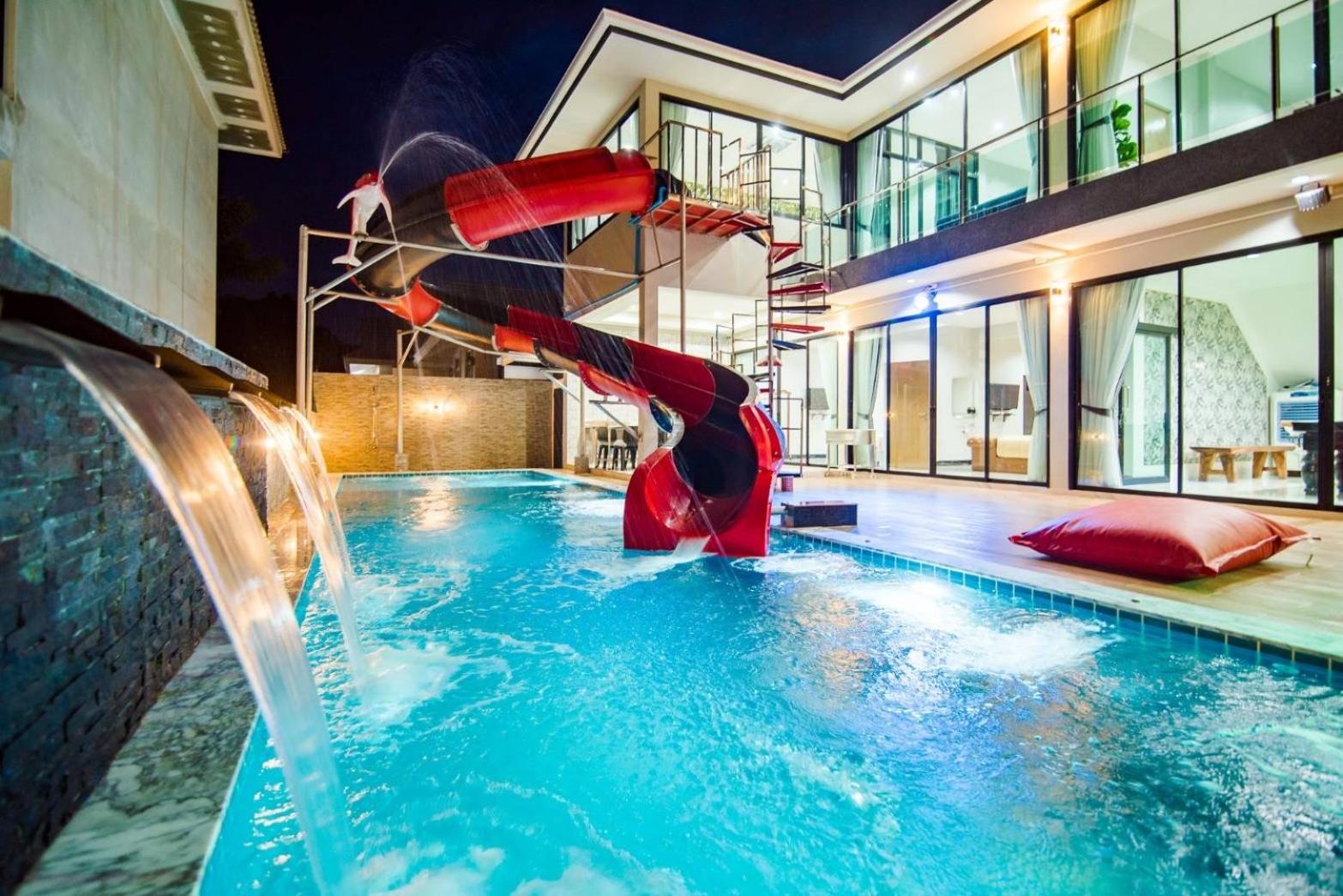 บ้านพักBlue sky pool villa huahin