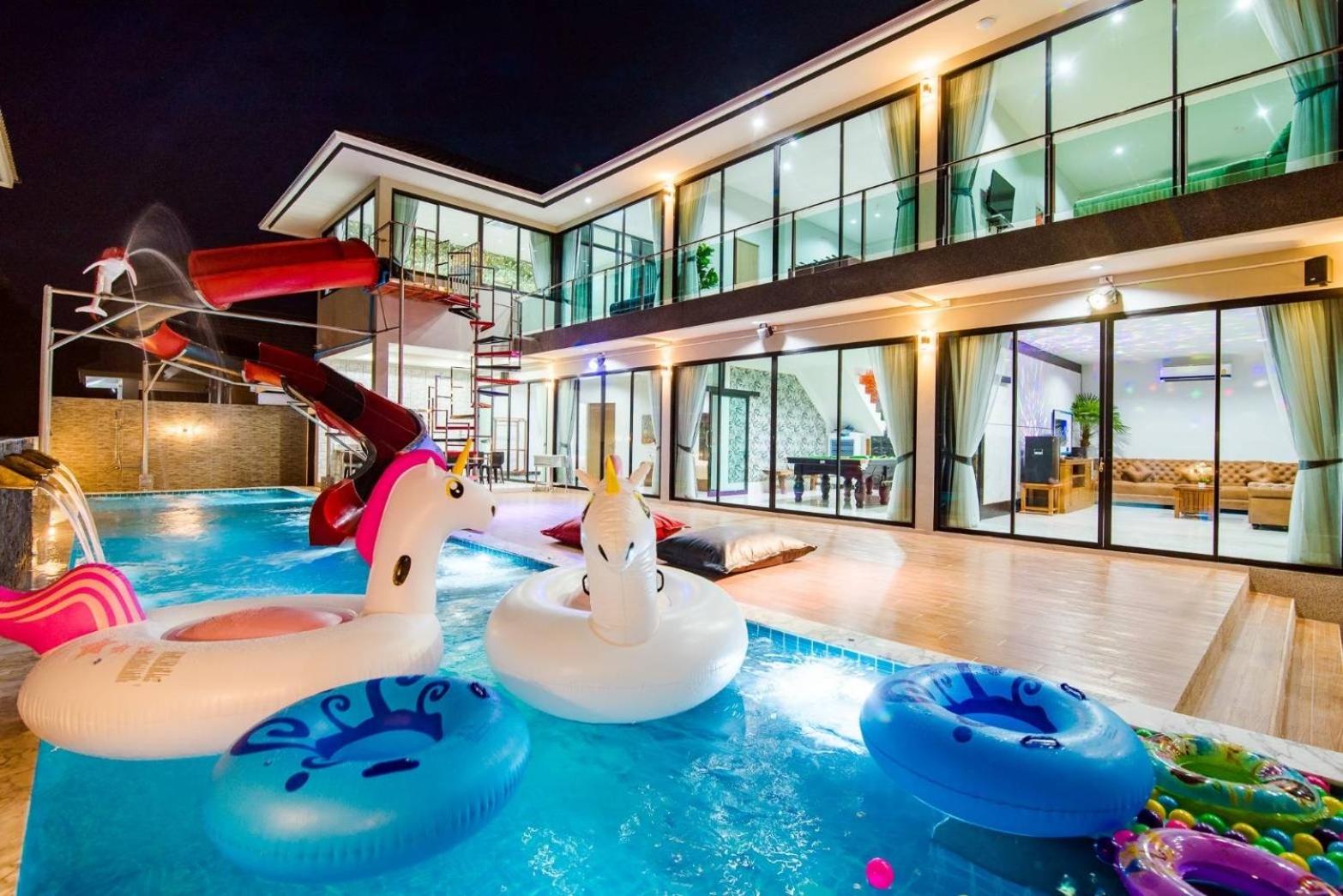 บ้านพักBlue sky pool villa huahin