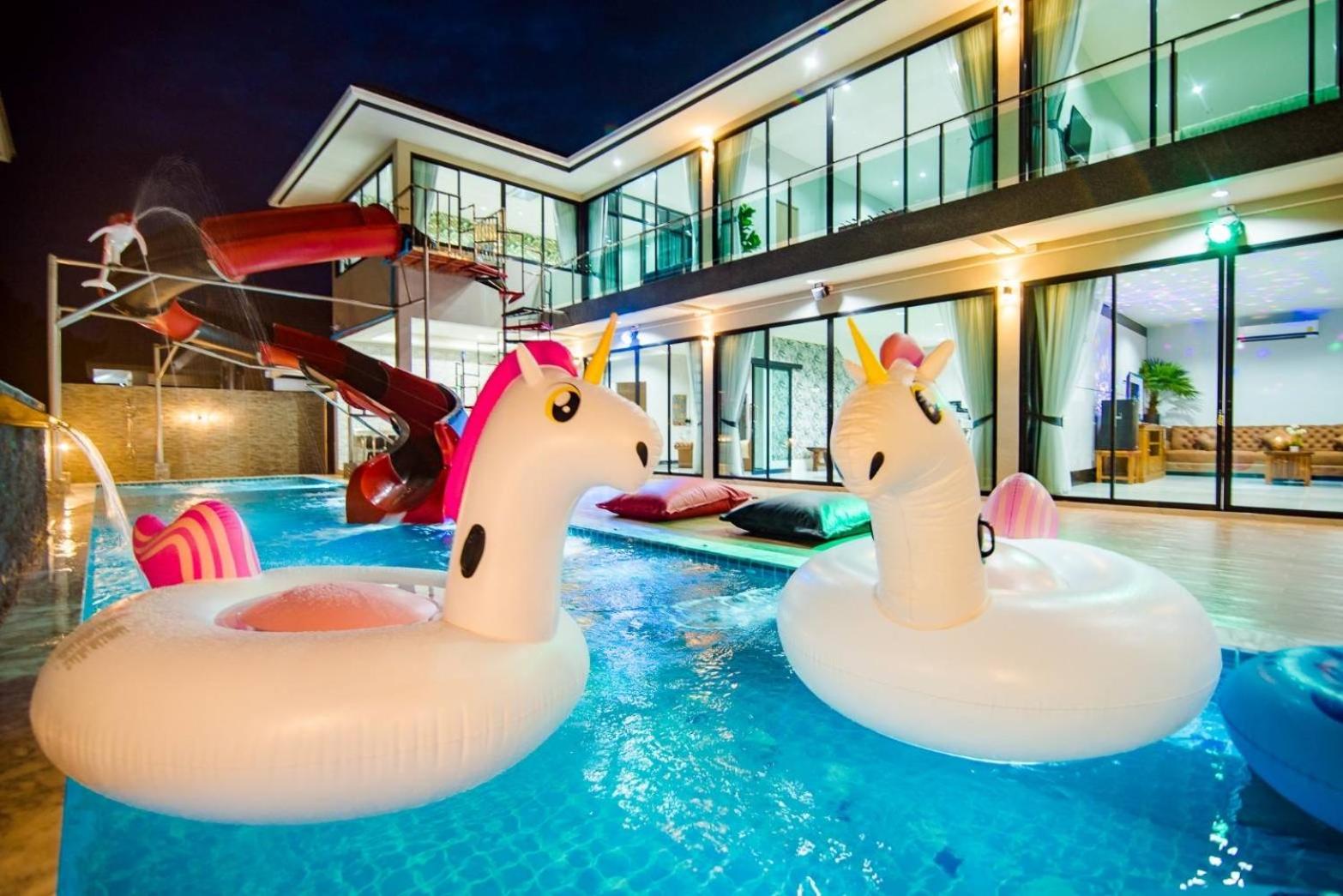 บ้านพักBlue sky pool villa huahin