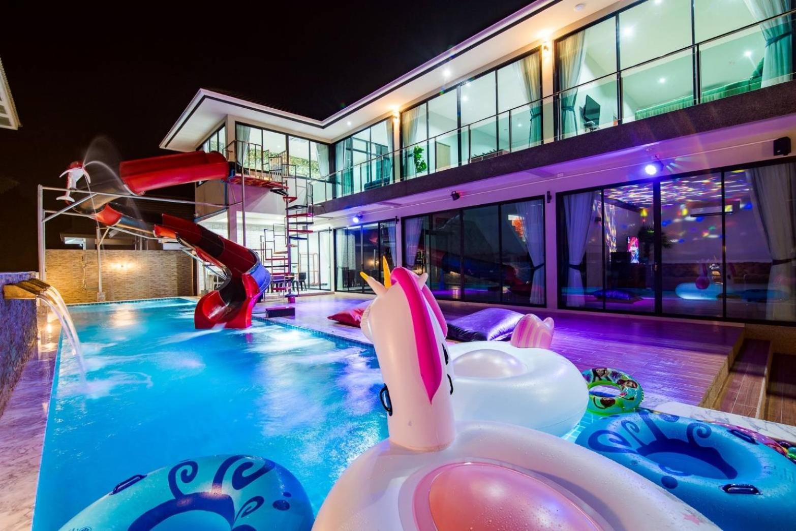 บ้านพักBlue sky pool villa huahin