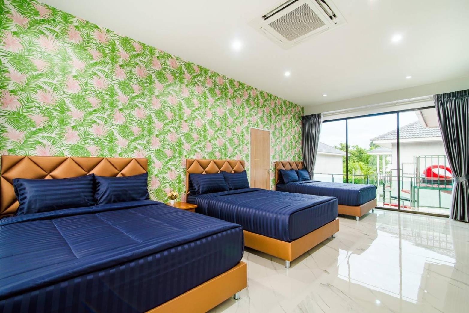 บ้านพักBlue sky pool villa huahin