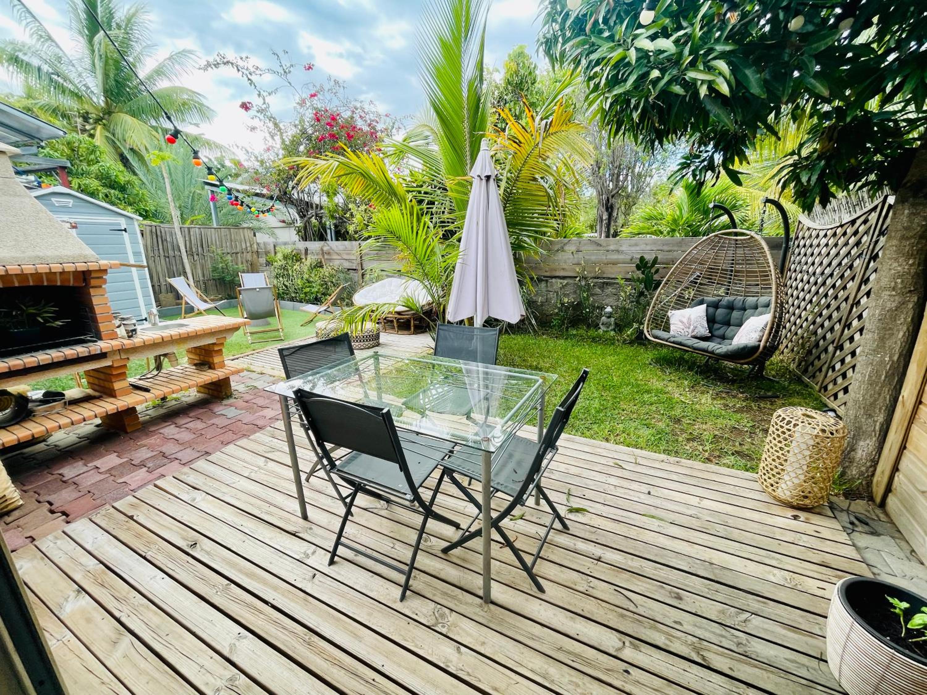 Maisons Familiales 101 m2 et 51 m2 Lagon, Plage & Détente, La Saline-les-Bains view 2