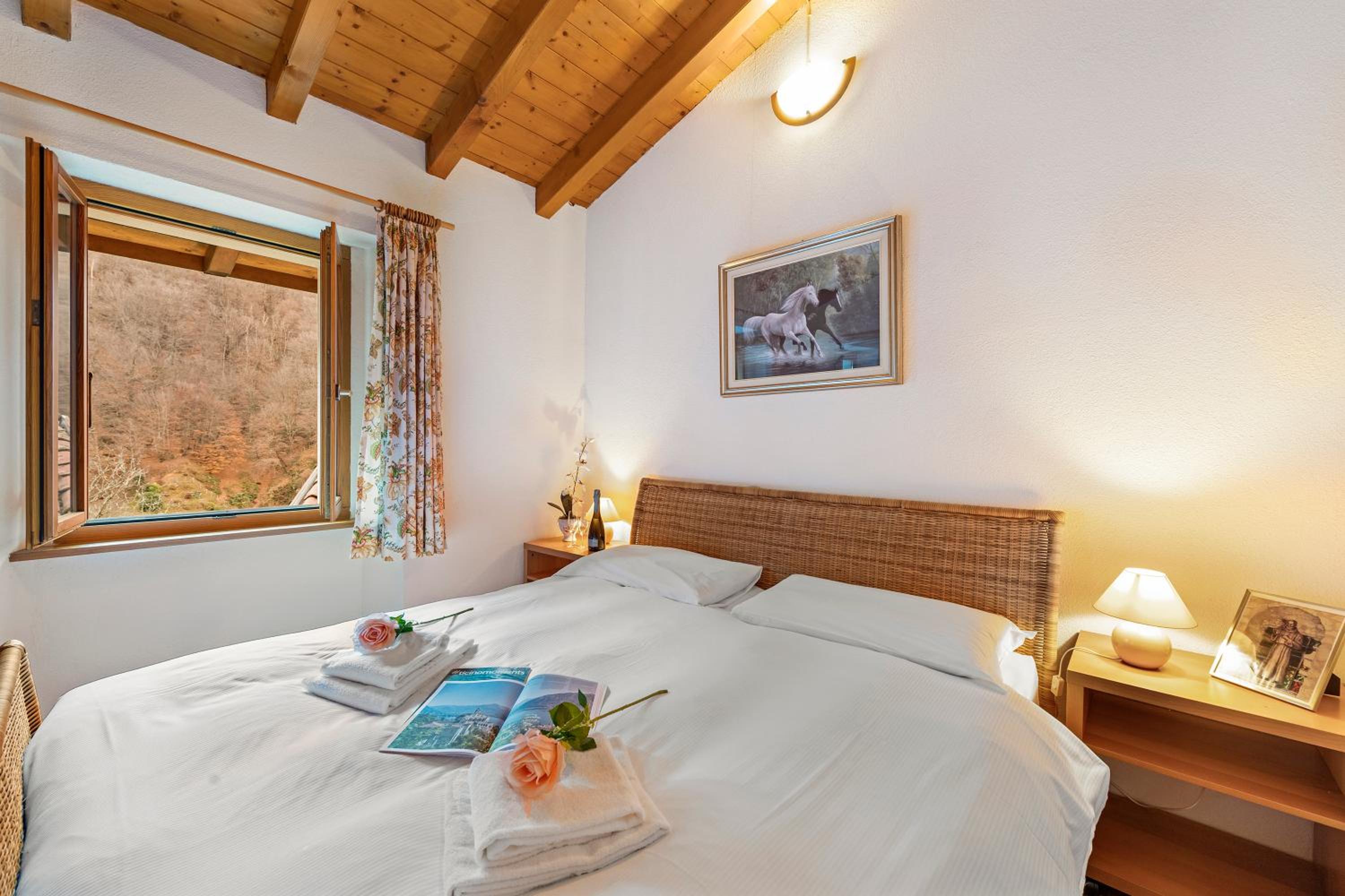Casa Lara: Cosy Alpine Home Near Lugano + Garden (Sleeps 5) - Happy Rentals
