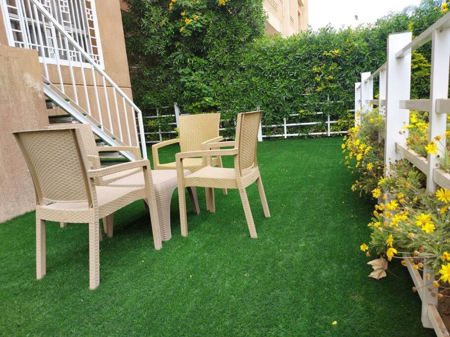 Tranquil Apartment with a garden in Madinaty