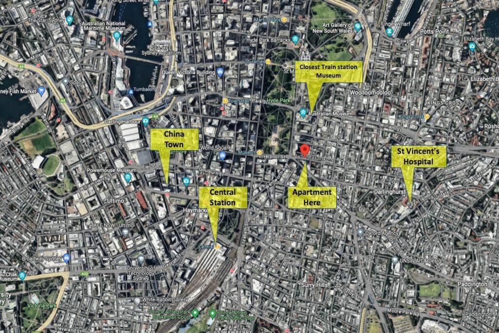 BEST Location! Darlinghurst Studio - balcony - AC
