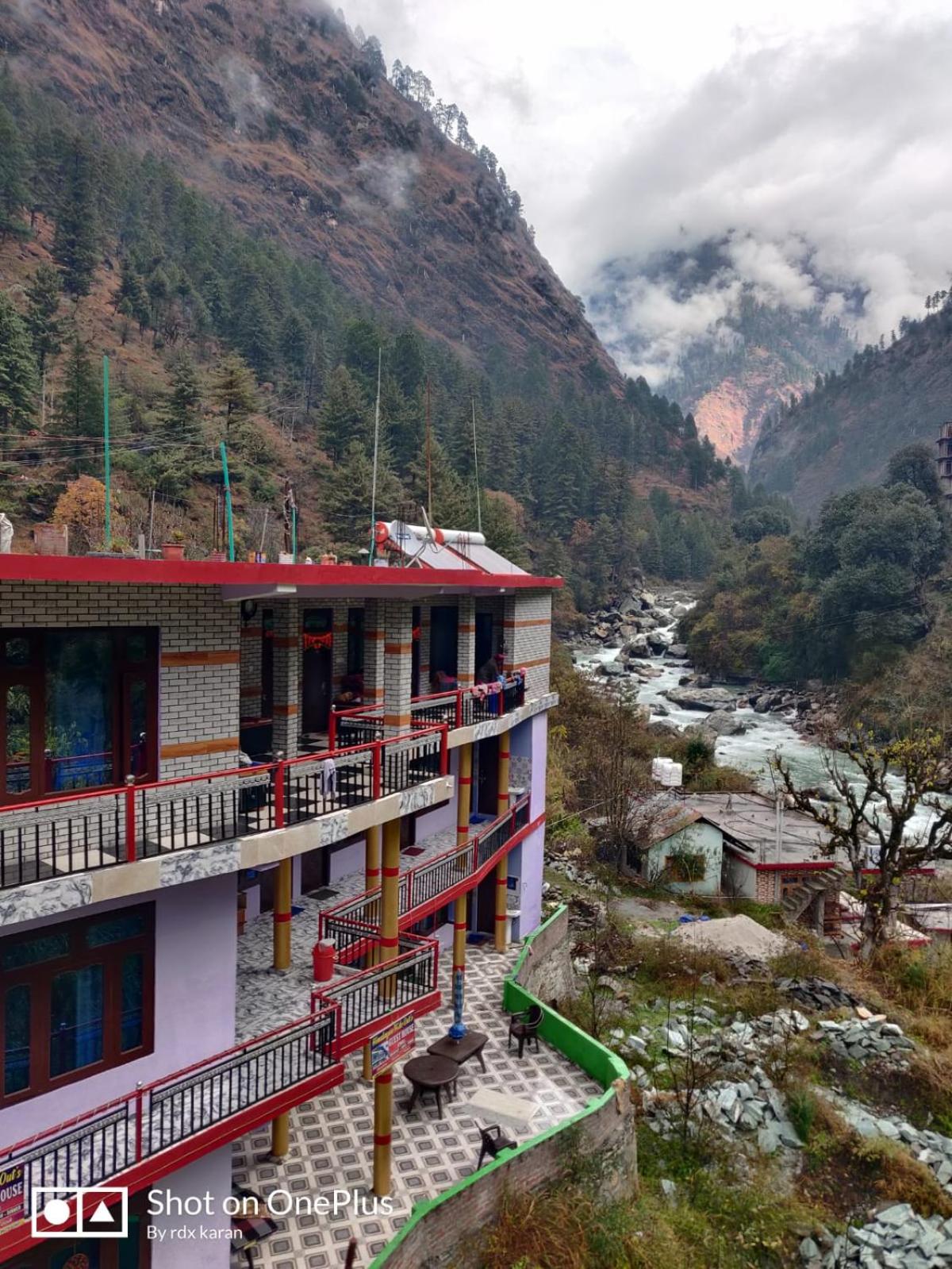 Himalyan hideout river side view 3