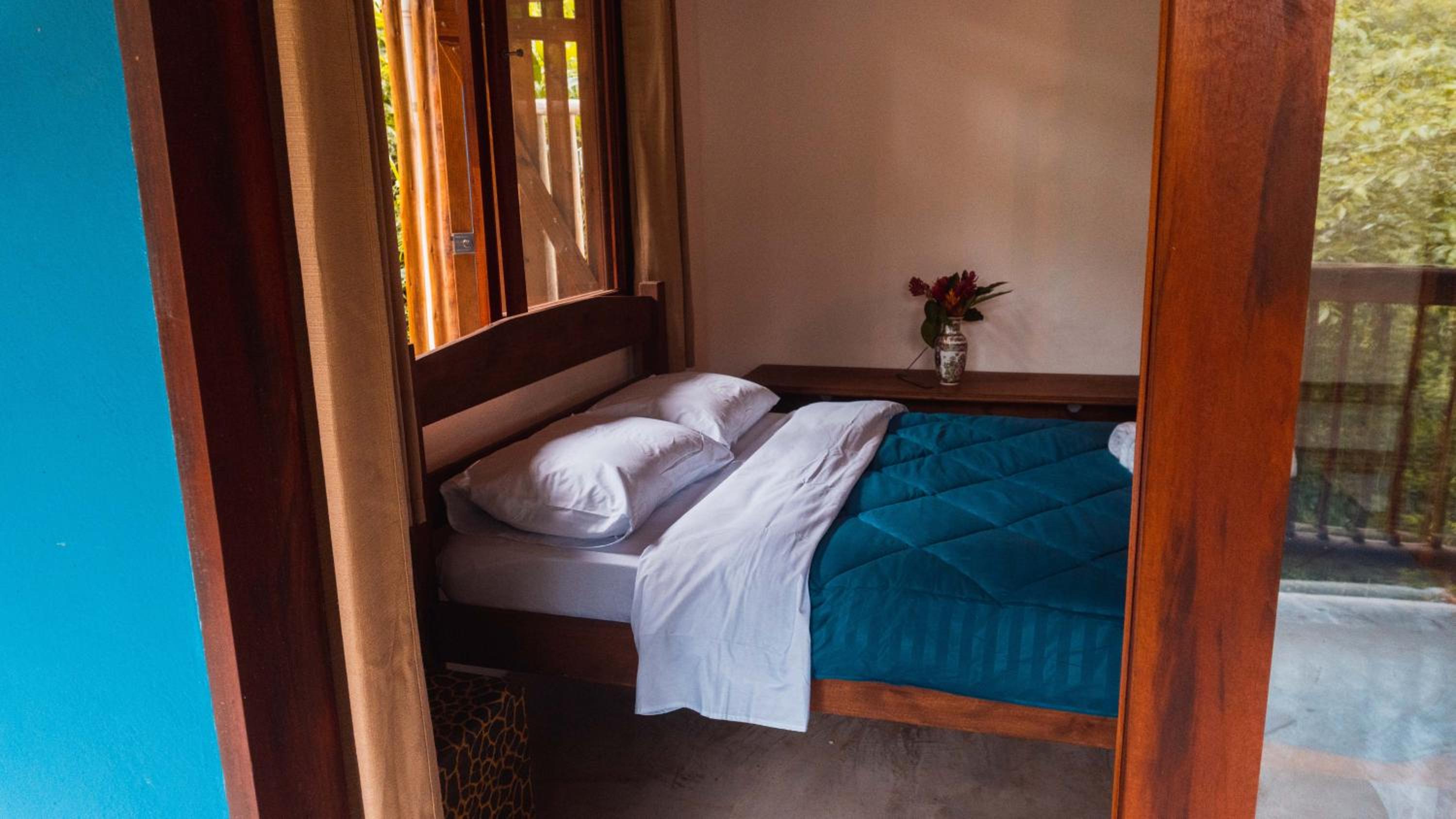 Ecocasa azul - Chalé na mata