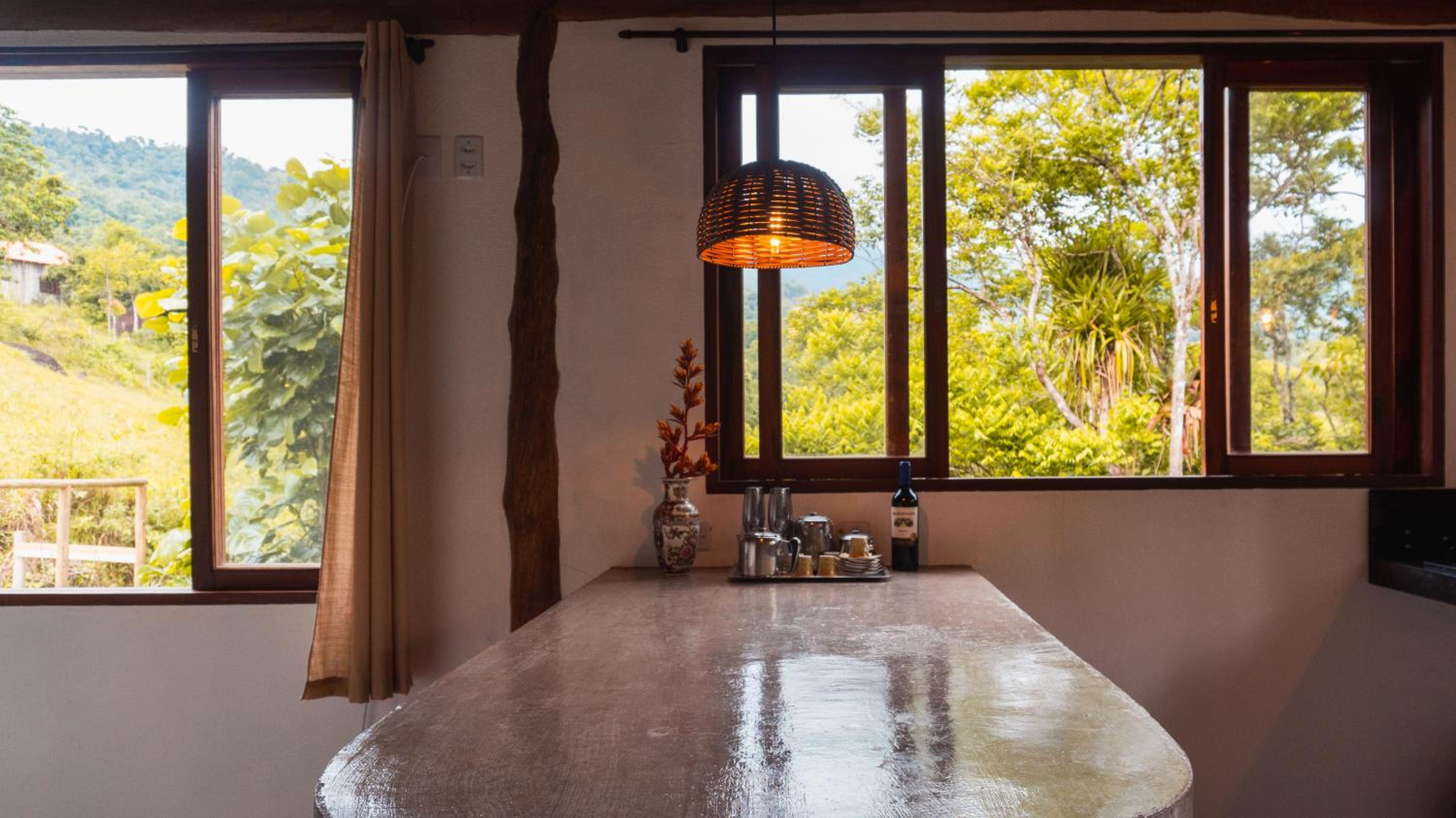 Ecocasa azul - Chalé na mata