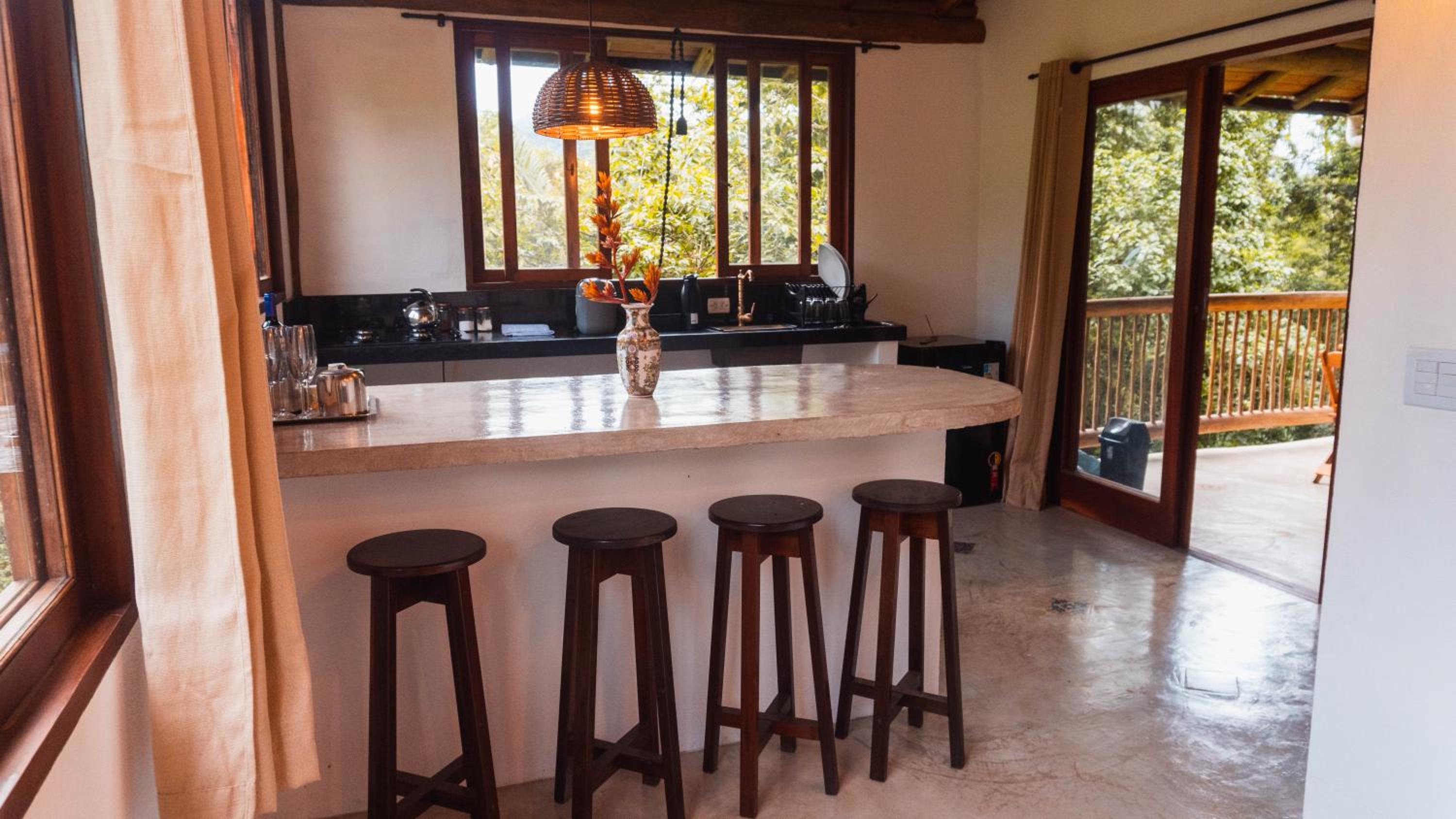 Ecocasa azul - Chalé na mata