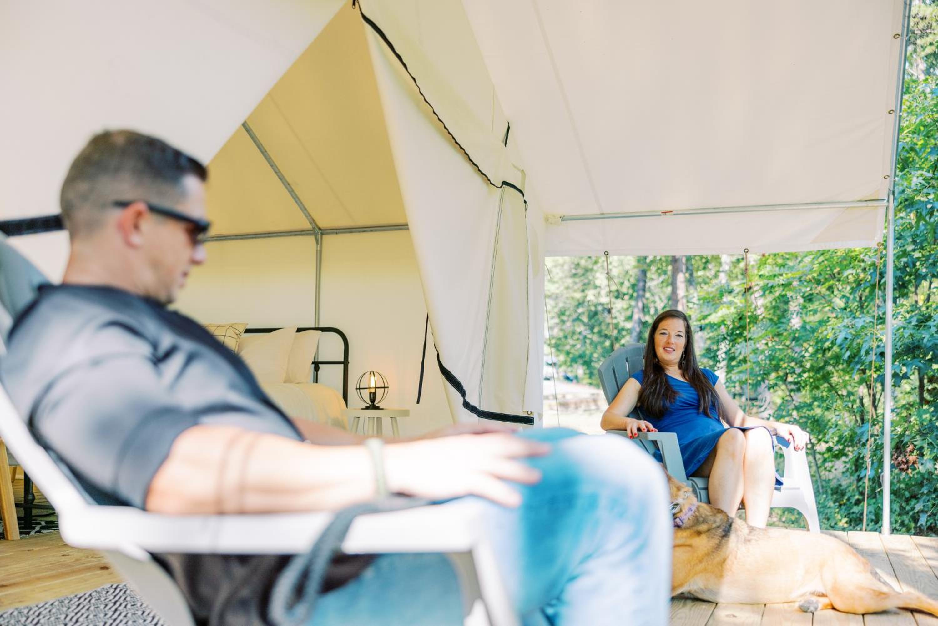 Luxury Spacious Glamping with Lake View - Property Image 35