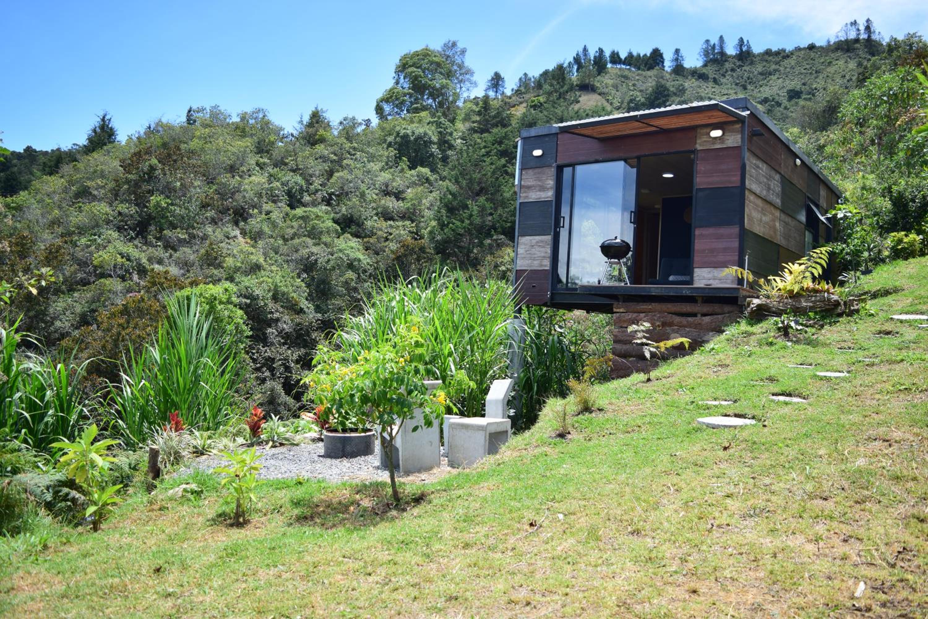 Glamping con jacuzzi cerca a Medellin