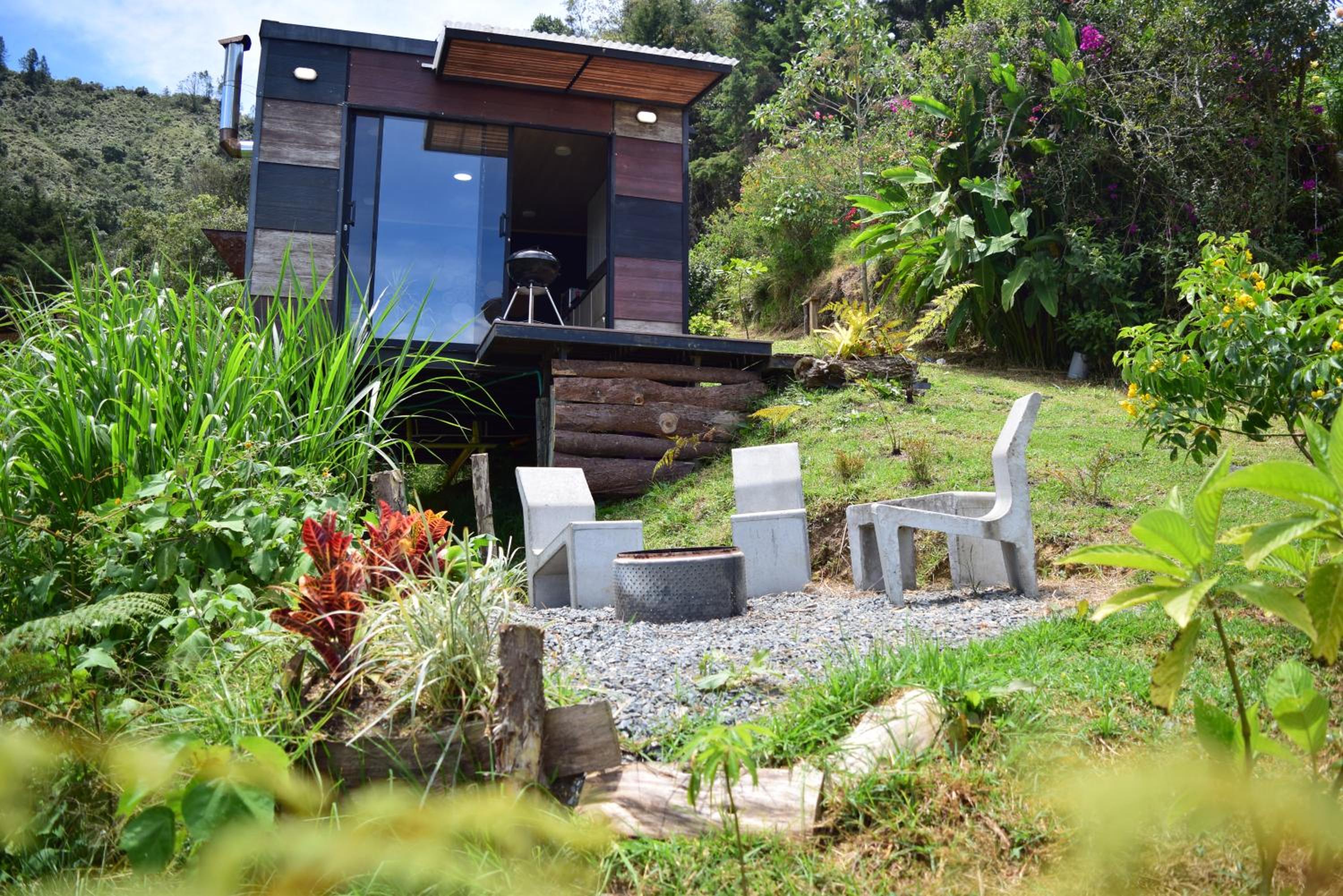 Glamping con jacuzzi cerca a Medellin