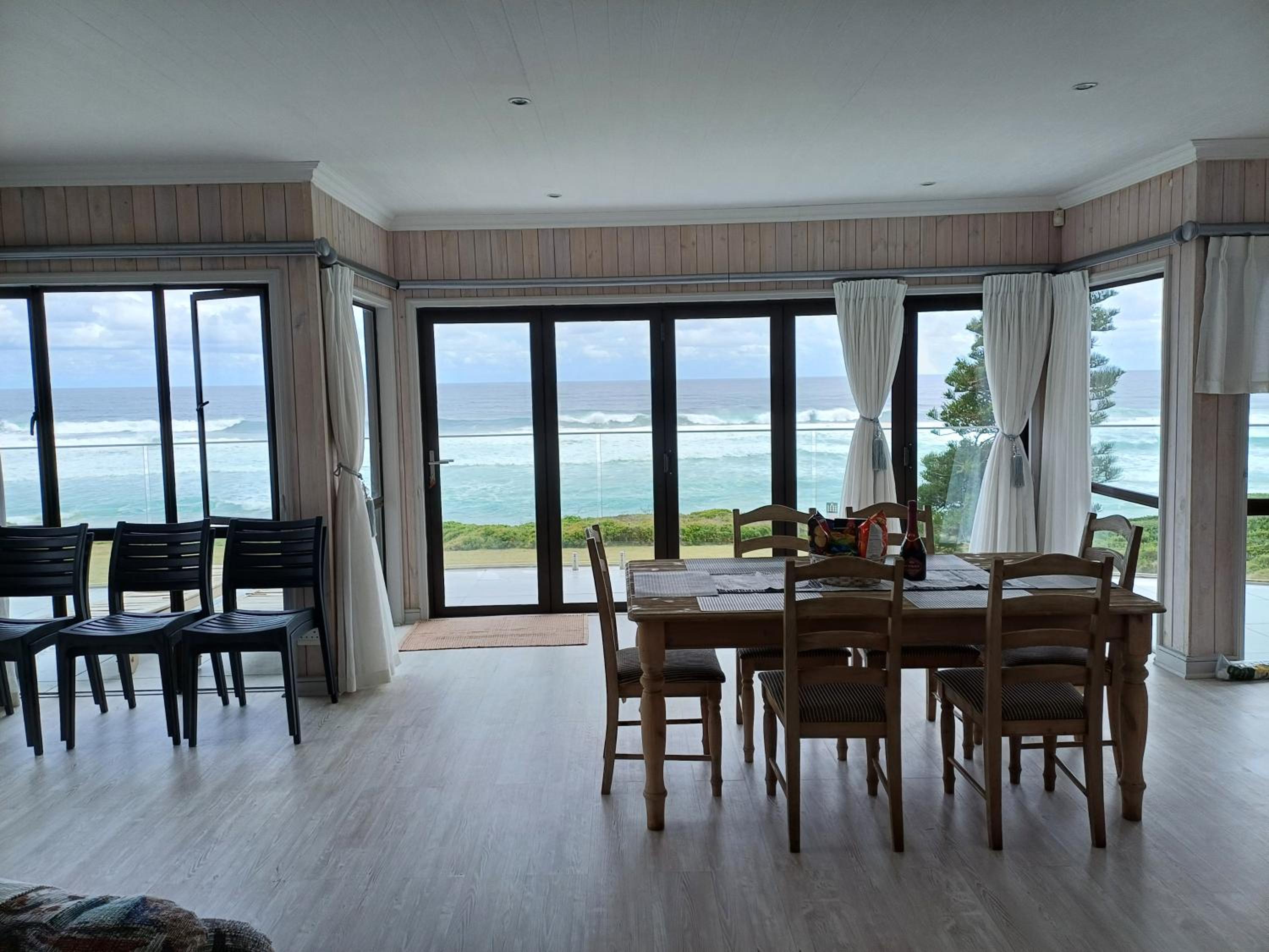 Ocean at doors step