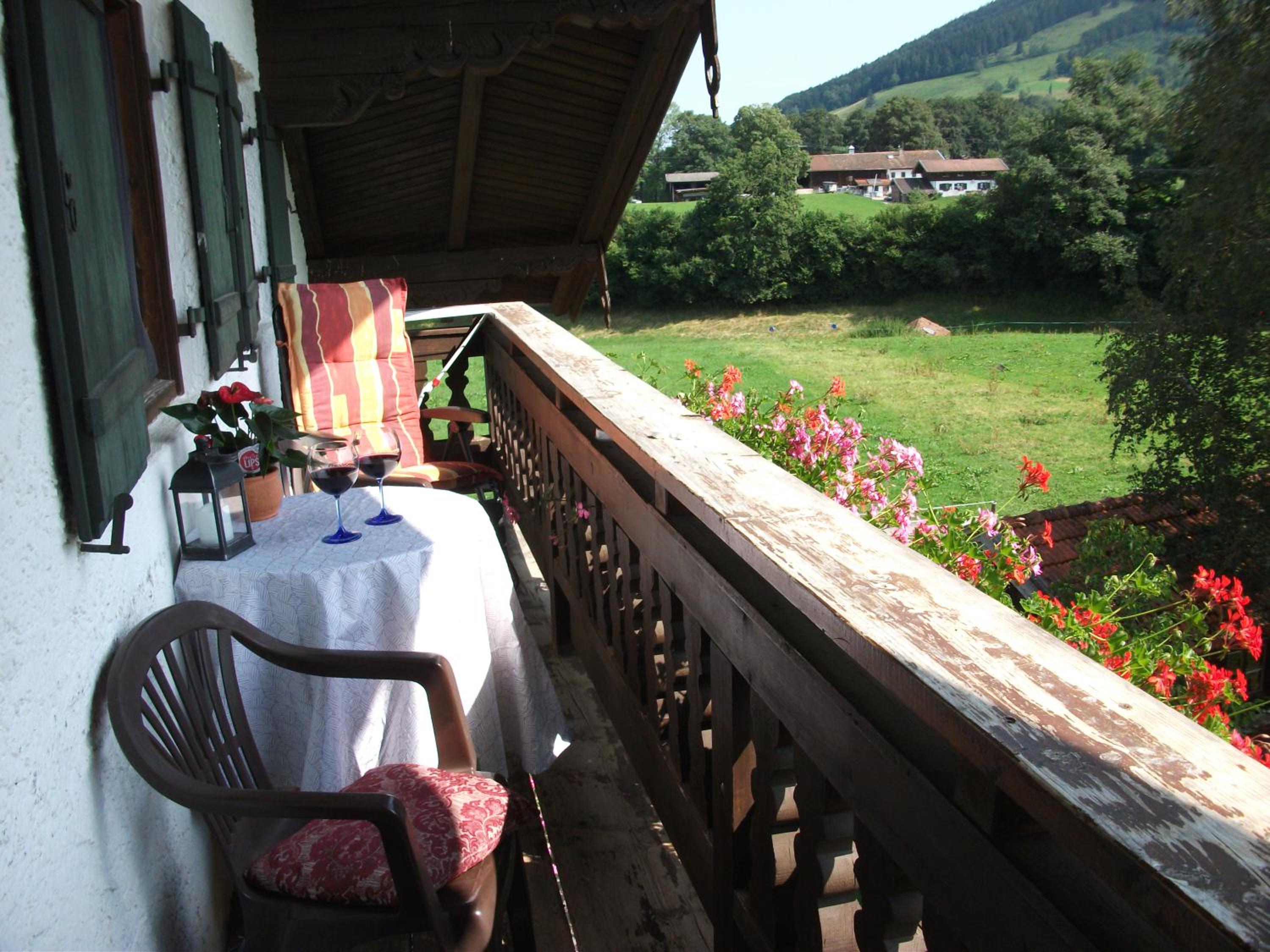 Schneiderhof Ferienwohnung mit Alpenblick