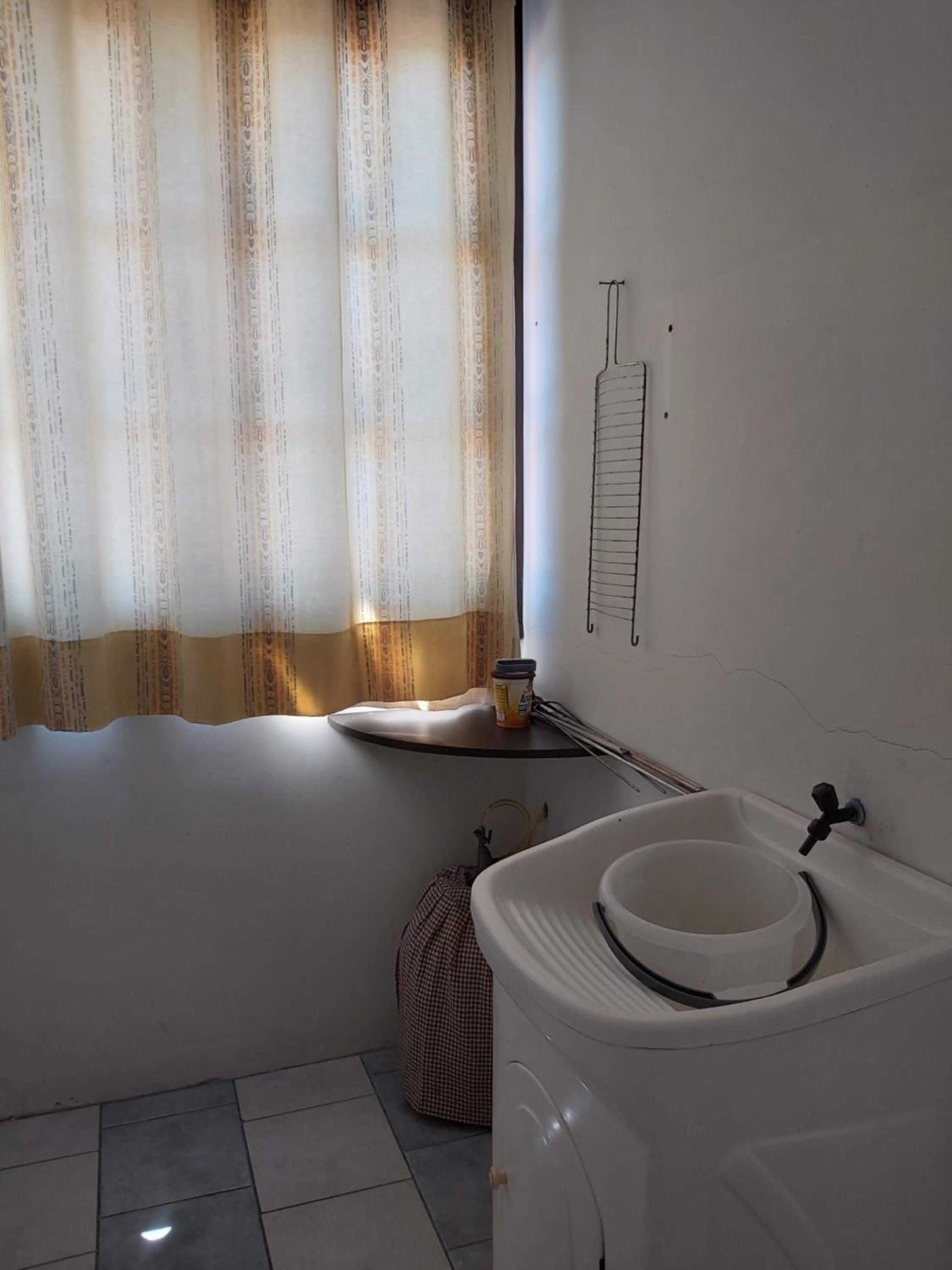 Apto com terraço coberto