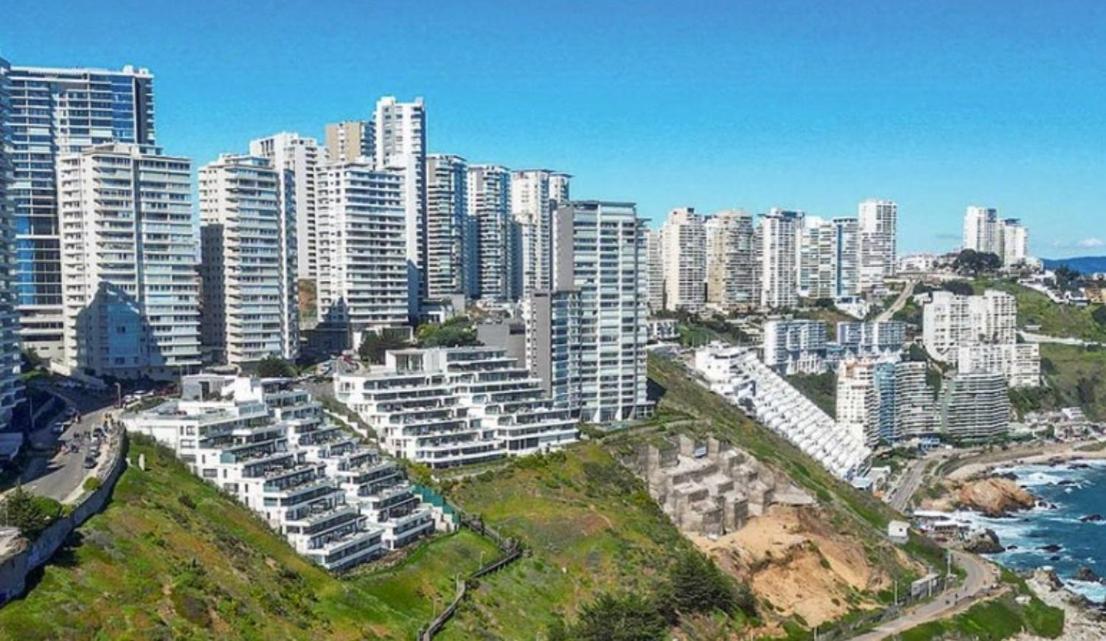 Departamento con vista al mar en viña del mar - Reñaca Concon - chile