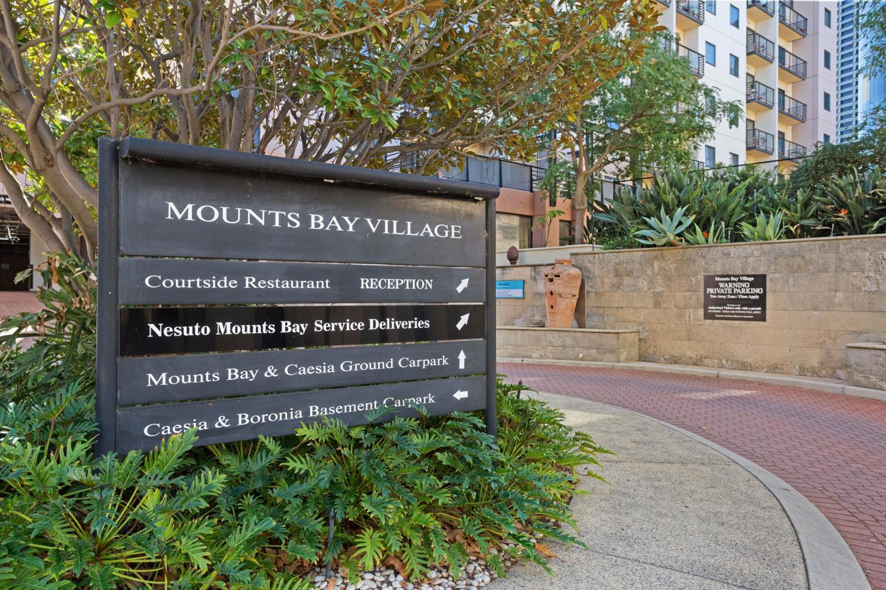 Panoramic Perth Views 1BR on Mounts Bay Road