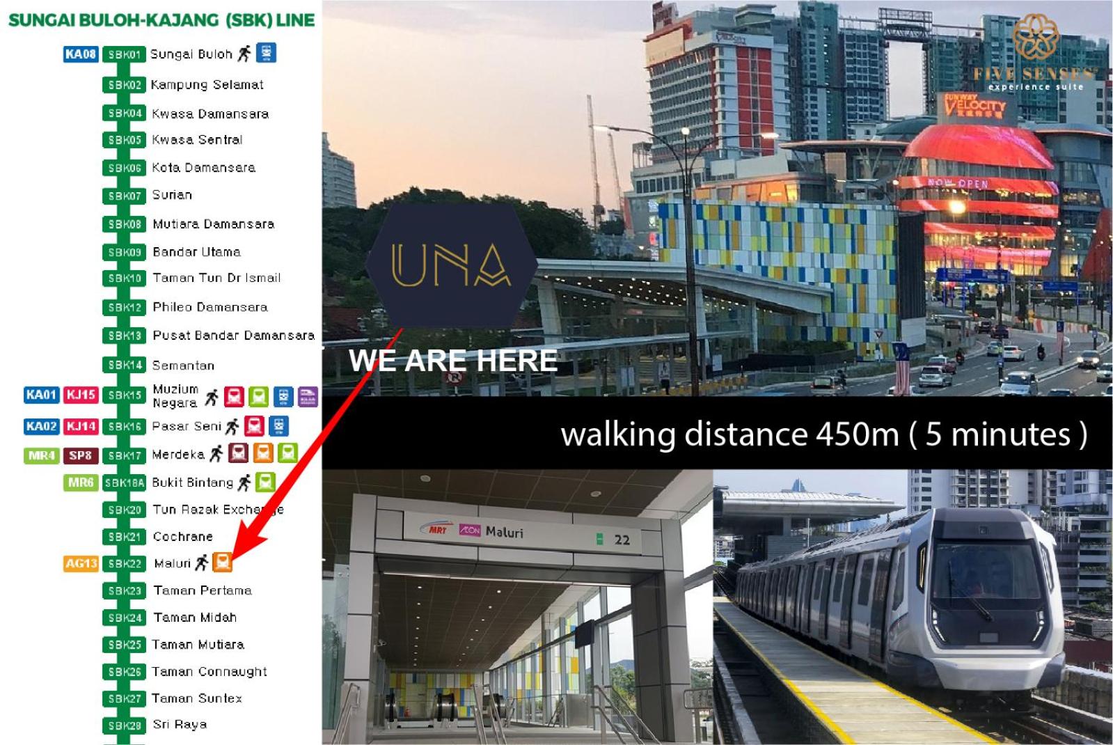 UNA Serviced Apartment, Sunway Velocity Kuala Lumpur