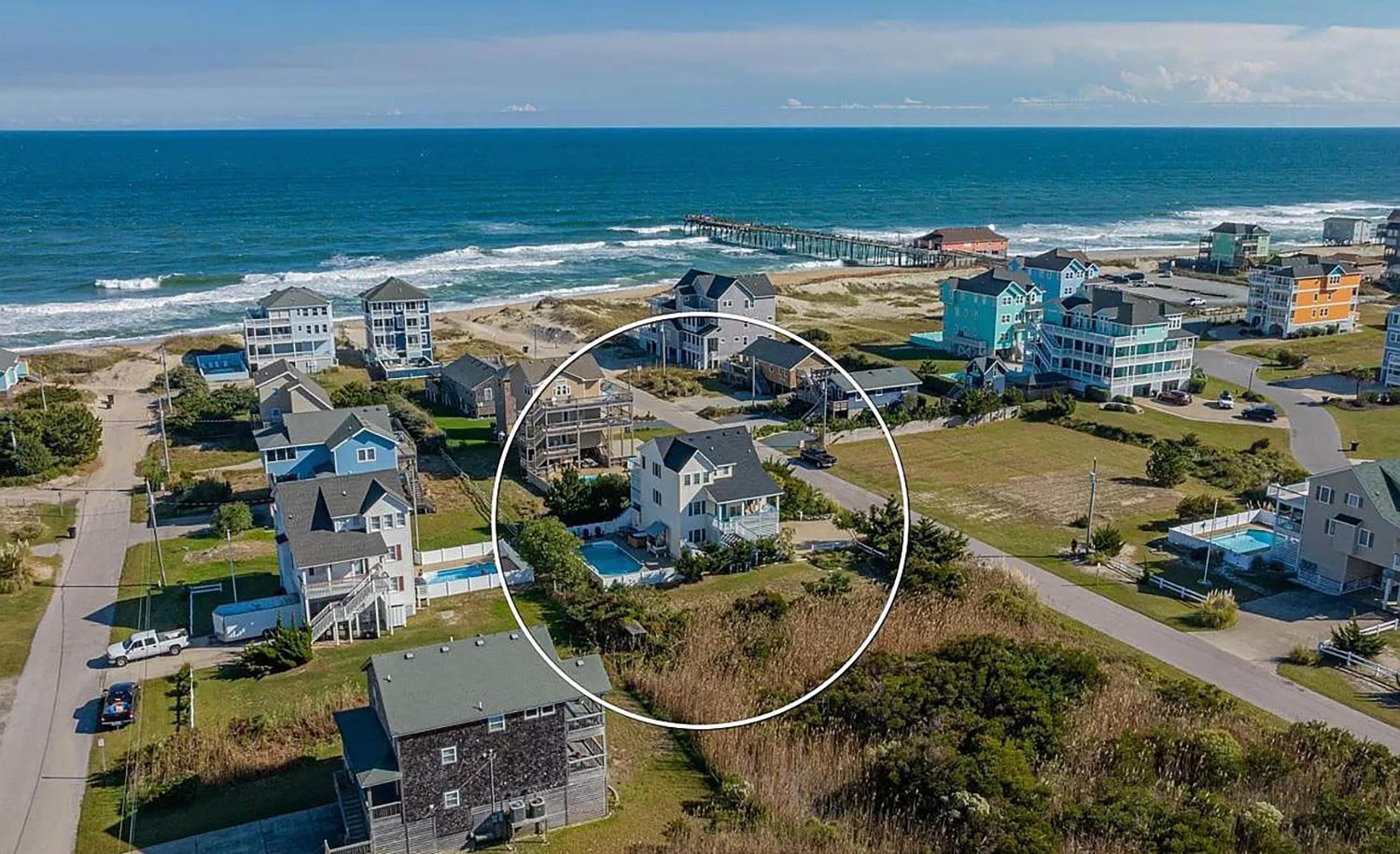 Seaside 5BR Caribbean Escape near the Rodanthe Pier