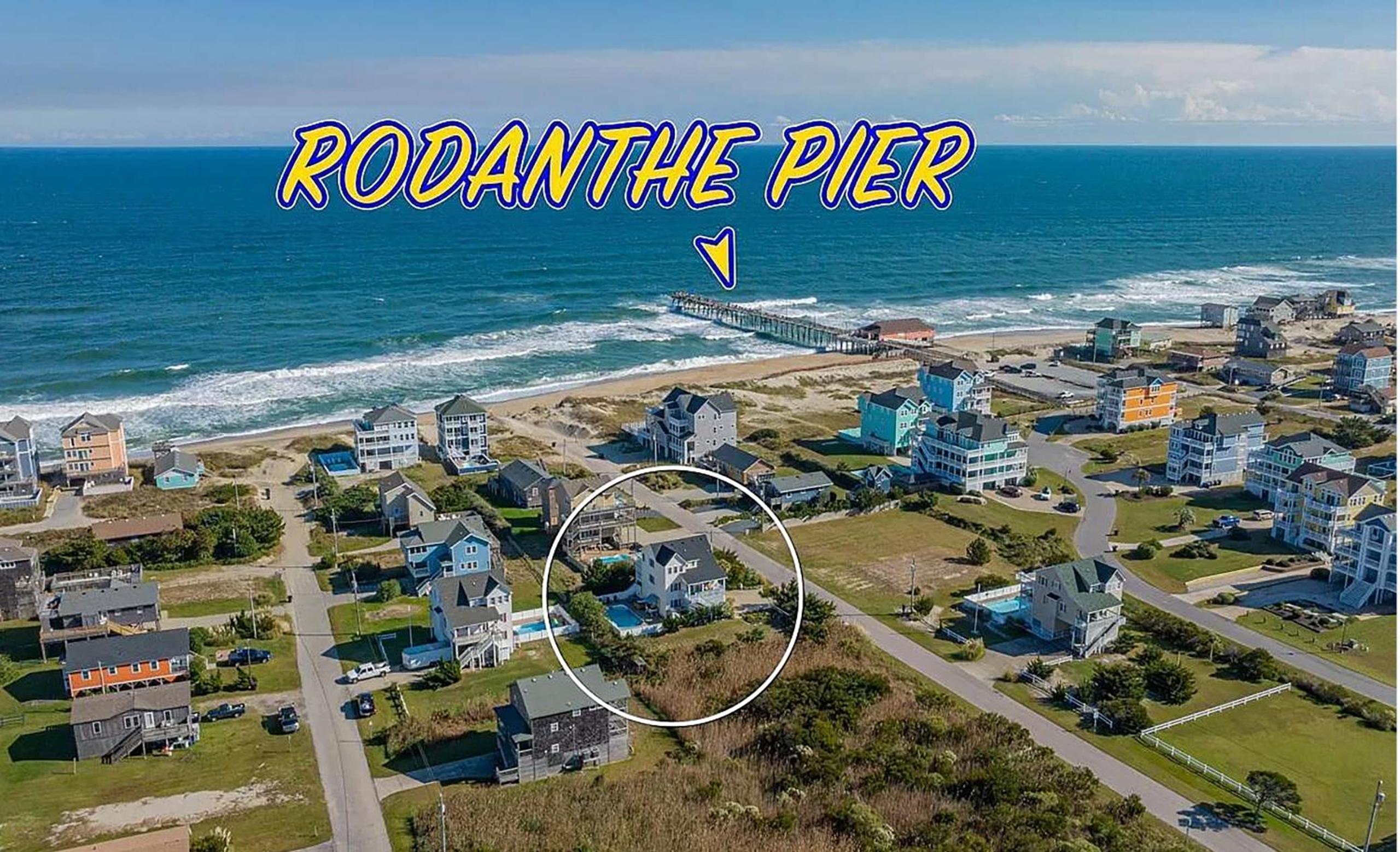 Seaside 5BR Caribbean Escape near the Rodanthe Pier