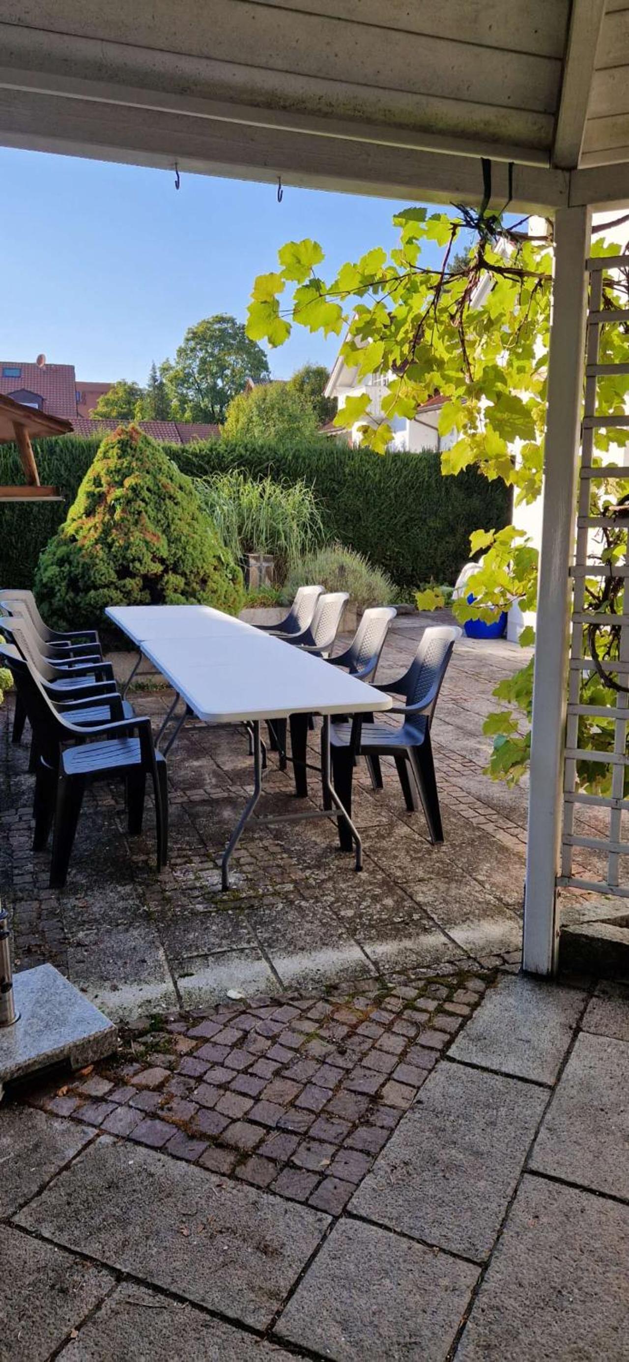 Ferienhaus Weilheim mit Garten Spiel und Spass