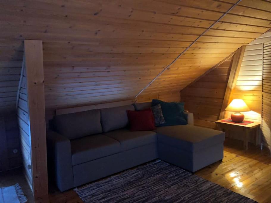 Lakeside Log Villa Edith