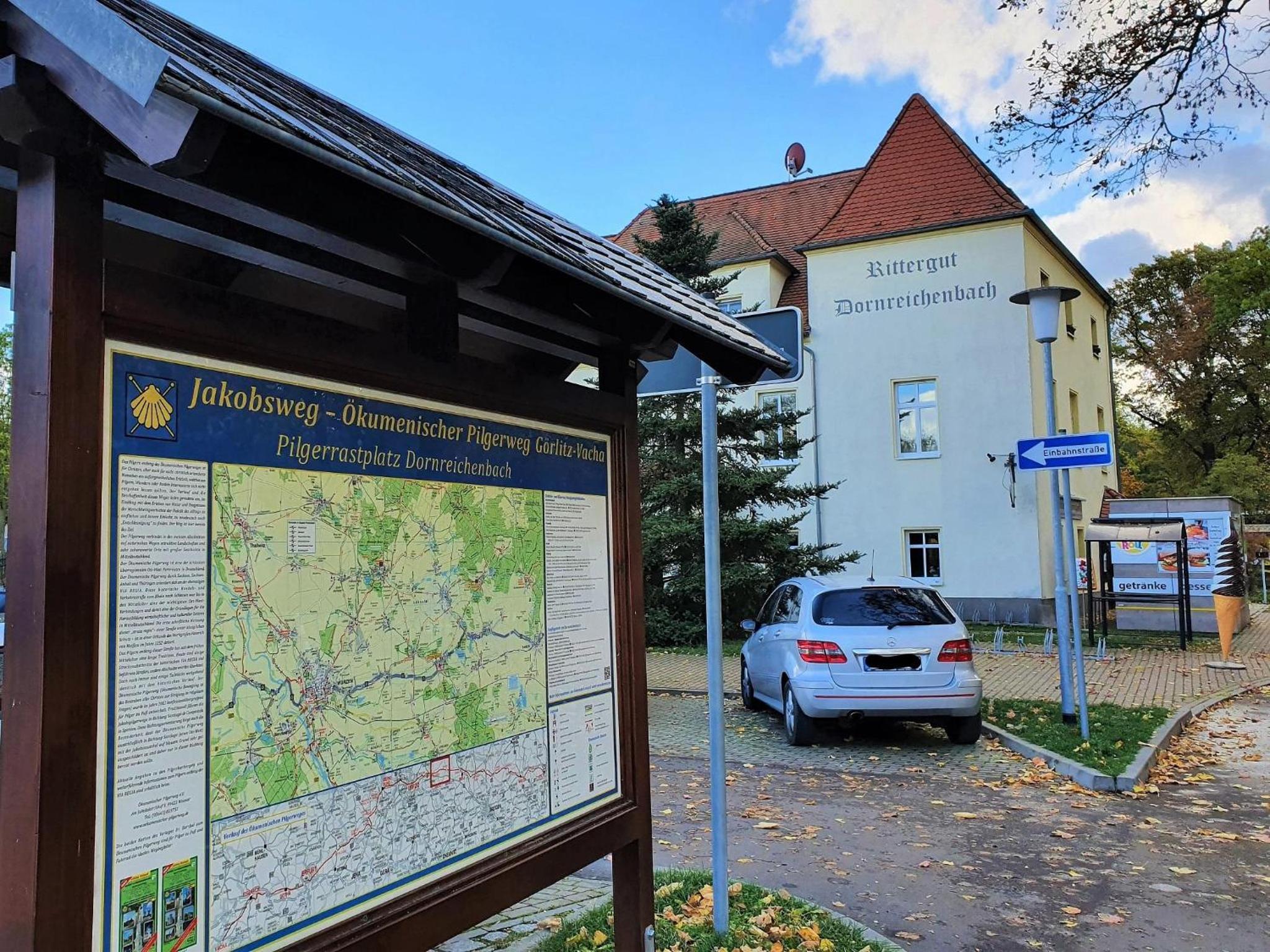 Wohnwagen am Rittergut Dornreichenbach
