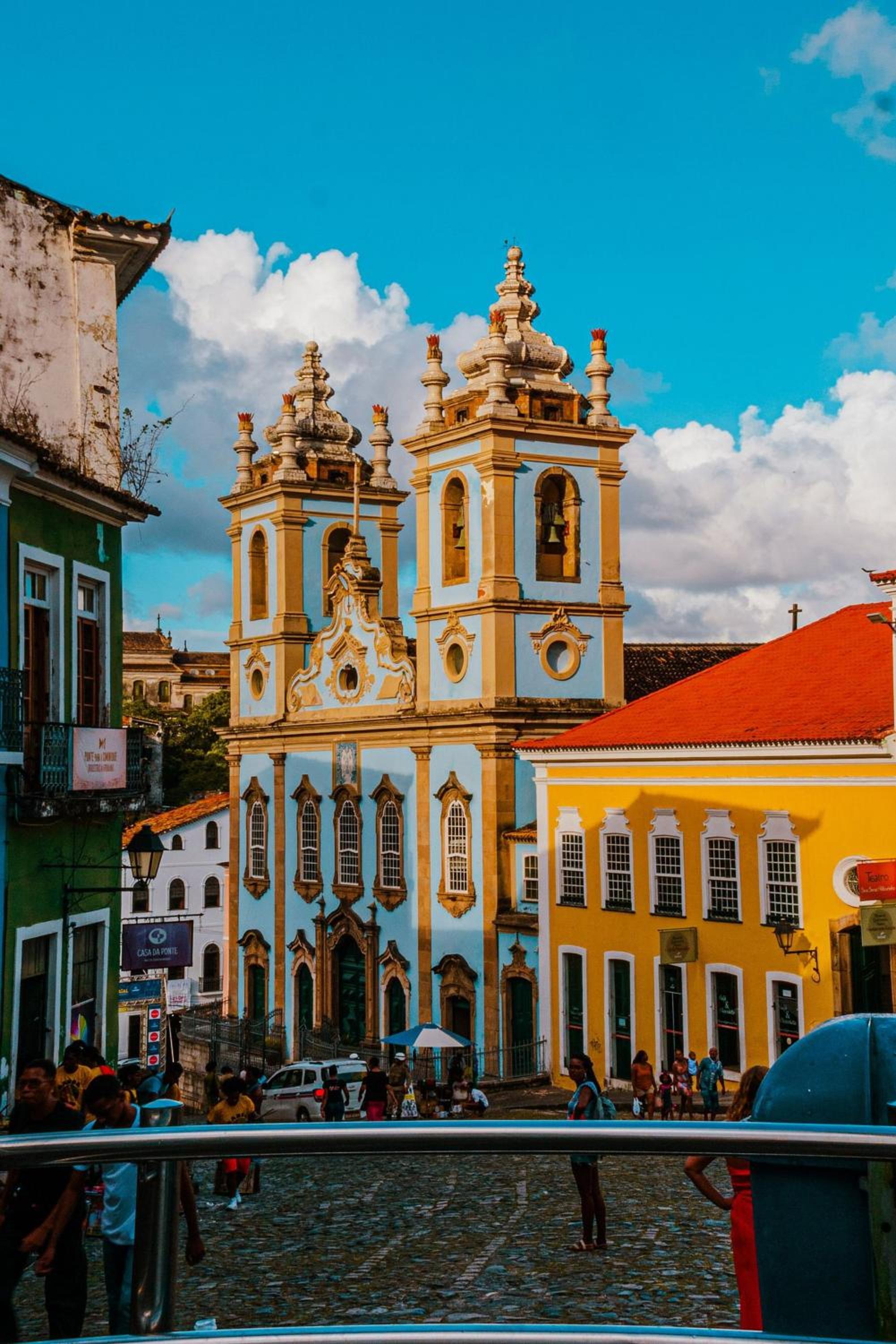 Experiência Autêntica no Pelourinho - Studio em Casarão Histórico até 6 hóspedes