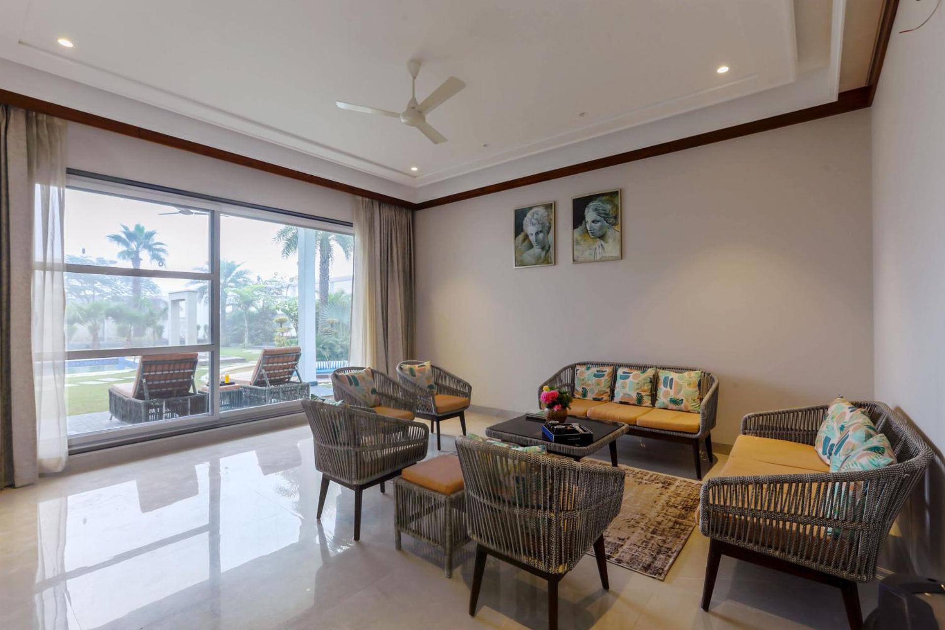 StayVista La Paradise Luxurry 2BR Villa in Amritsar with Private Pool & Lawn view 3